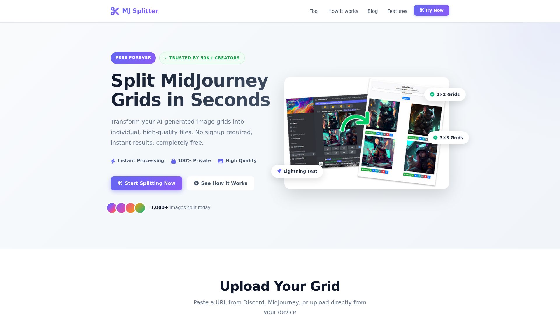 Midjourney Splitter