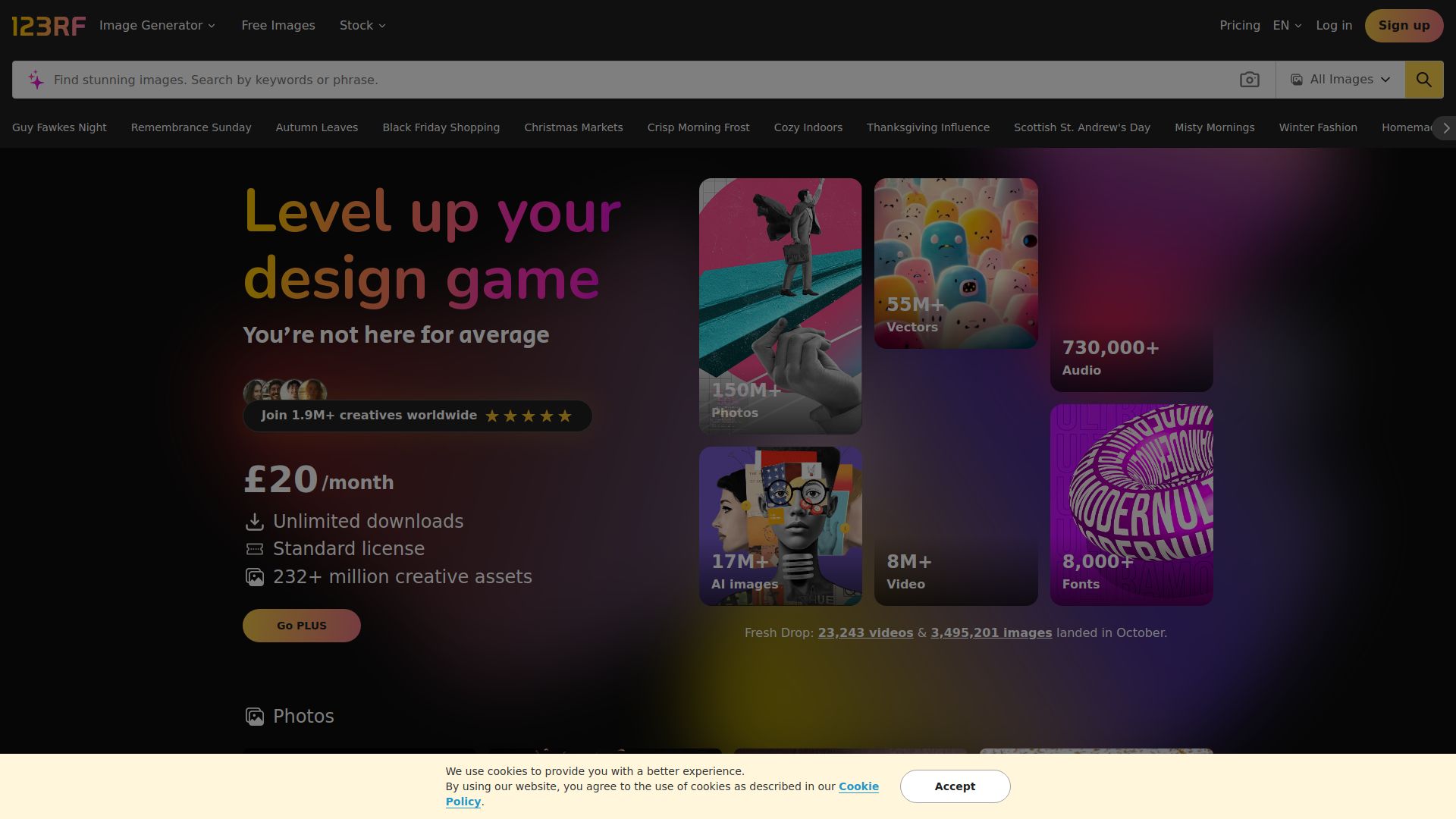 123RF AI Search Engine