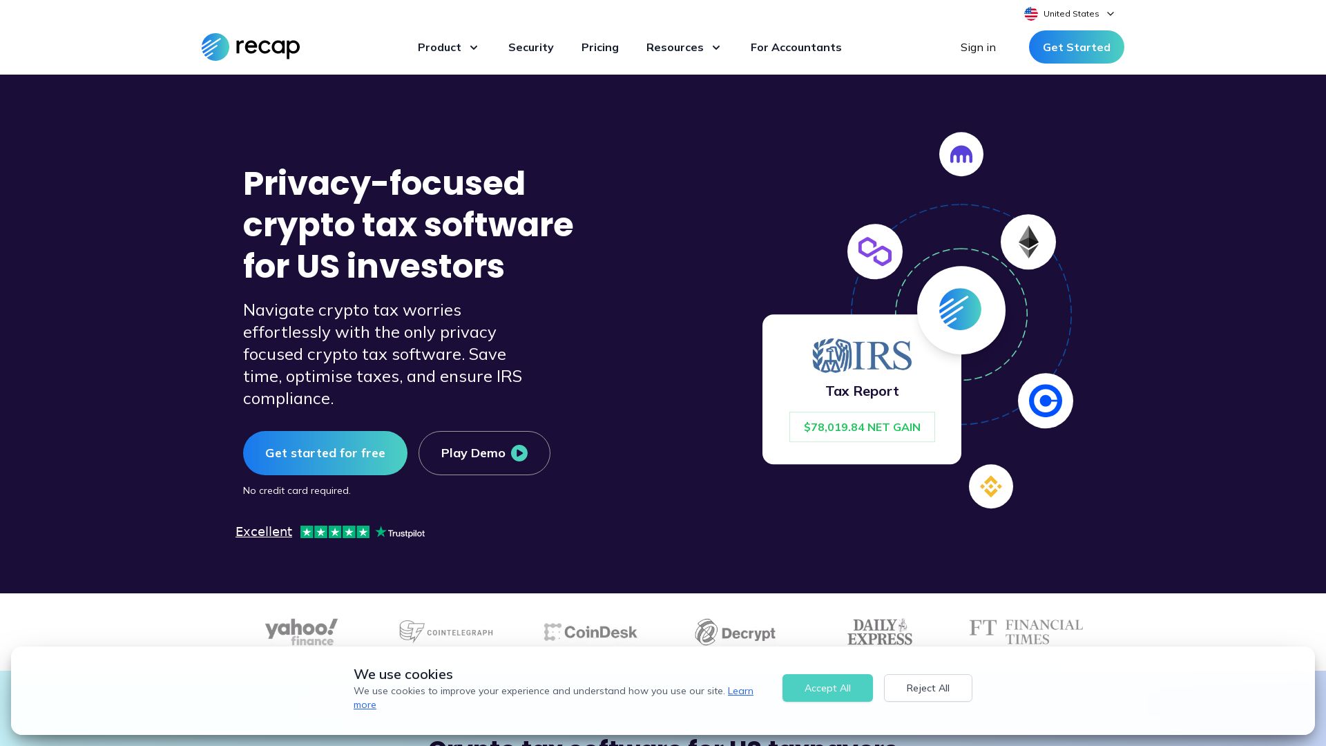 Recap NFT Gallery with AI Appraisals