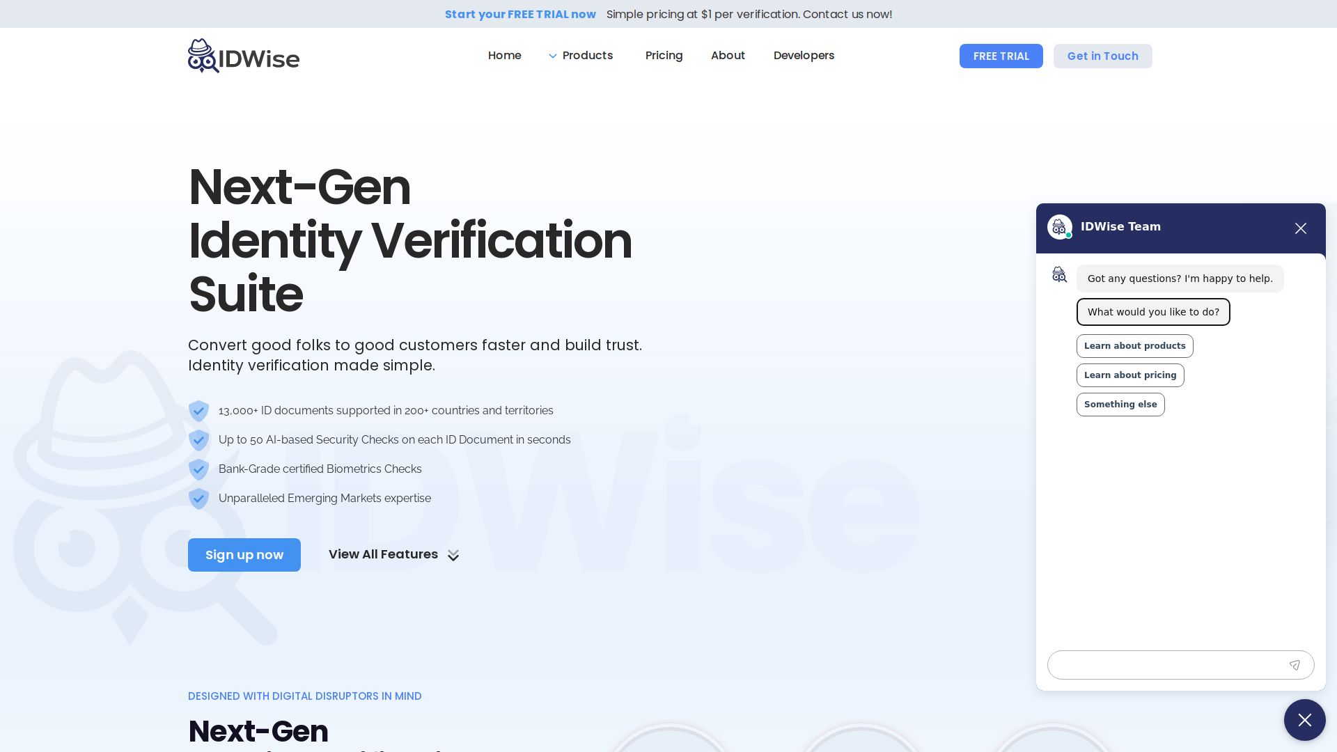 IDWise Identity Verification, eKYC & AML