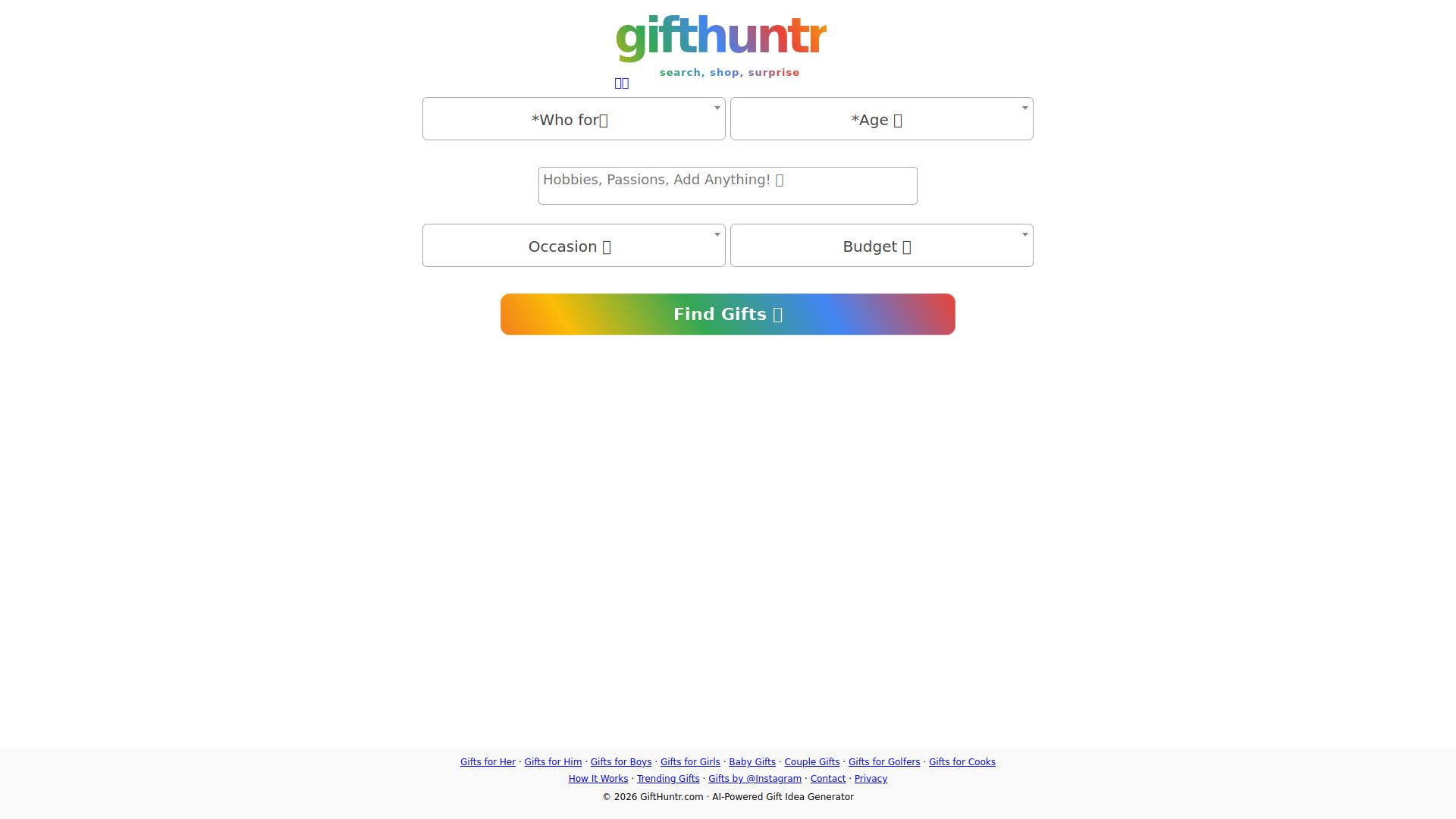 Gifthuntr
