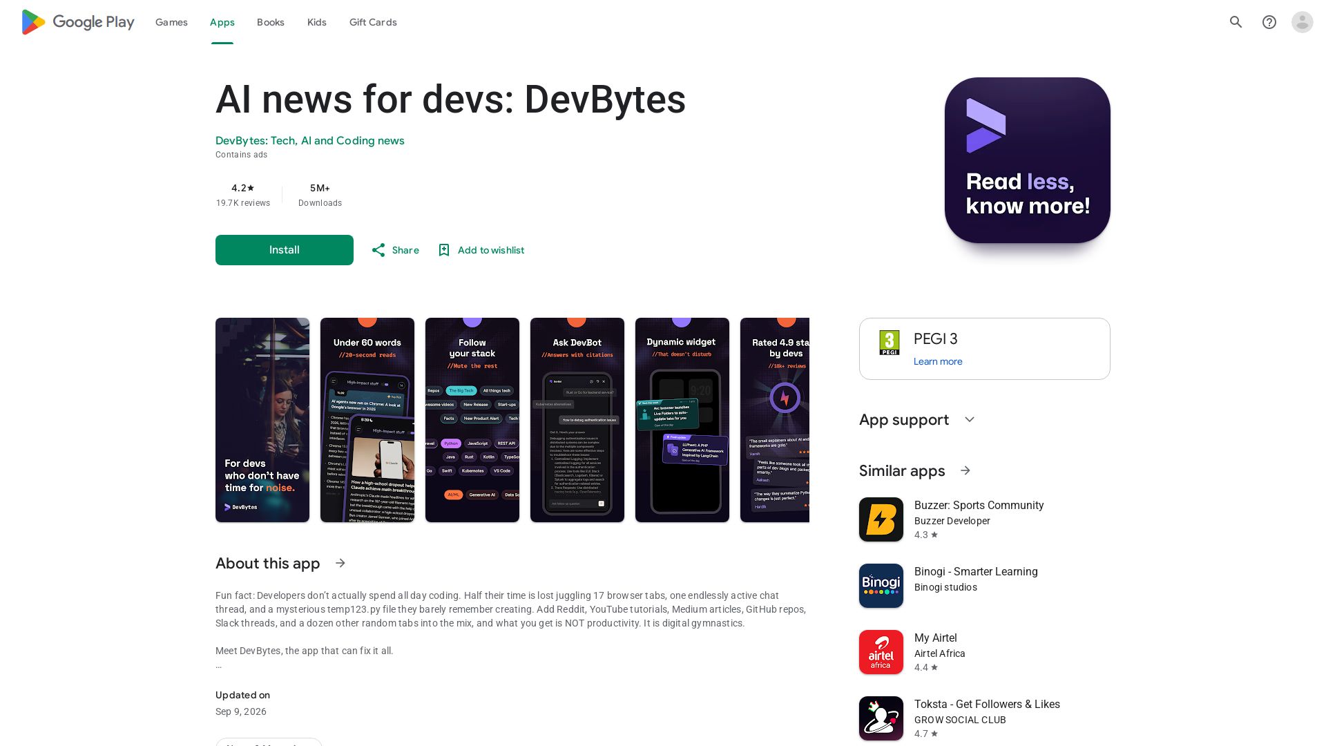 DevBytes