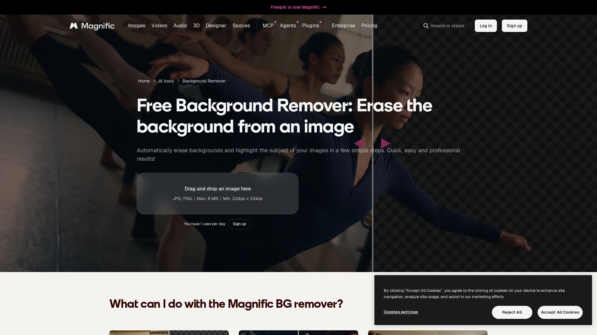 Freepik Background Remover