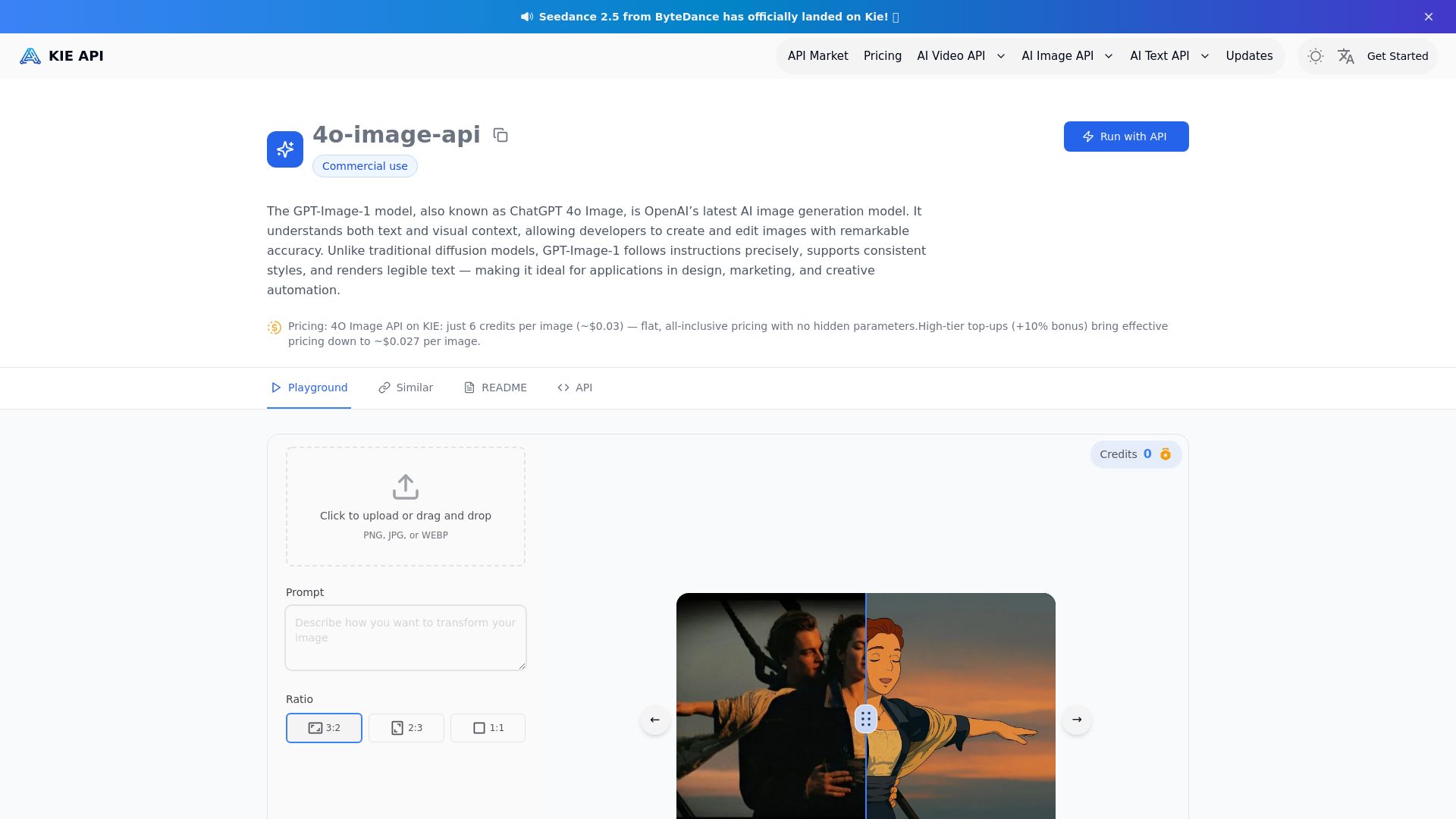 Kie.ai: Affordable and Reliable 4o Image API(The latest released)