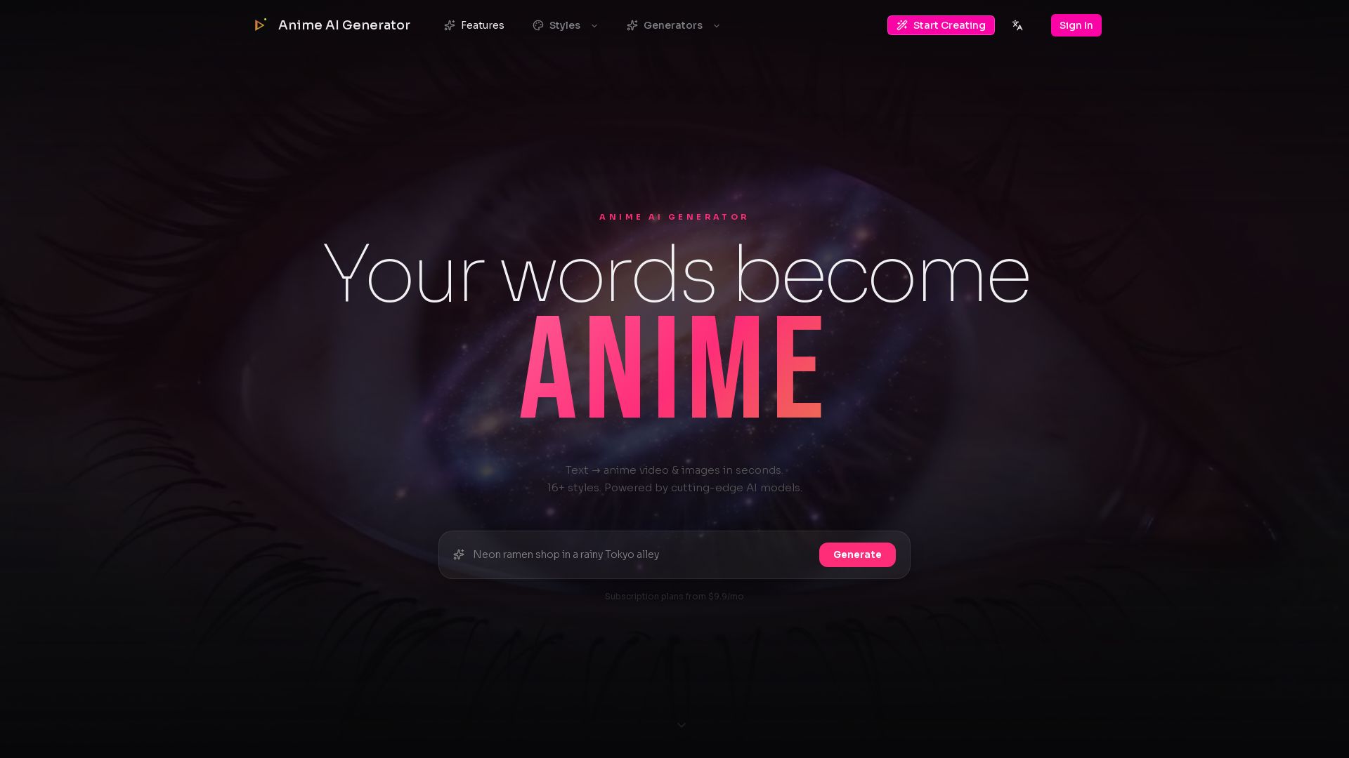 Anime AI Generator