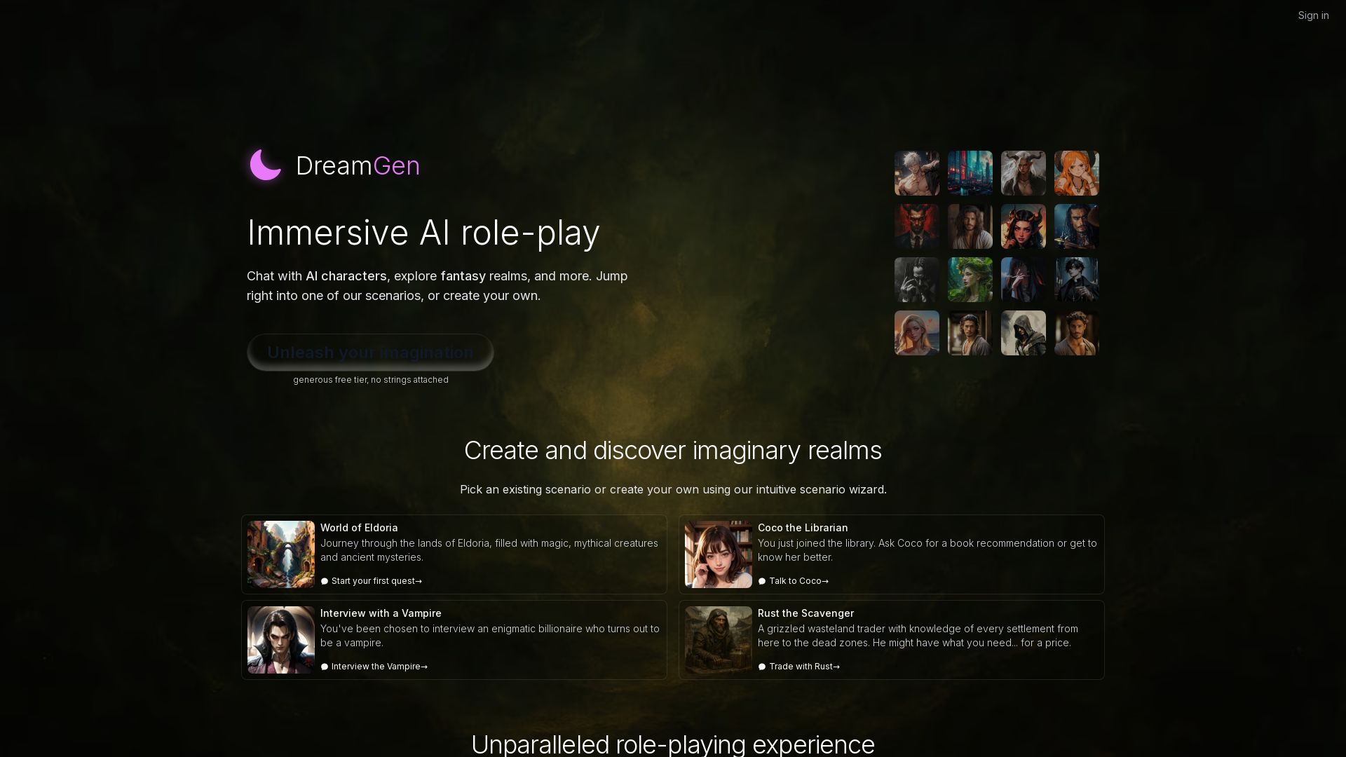 DreamGen AI: