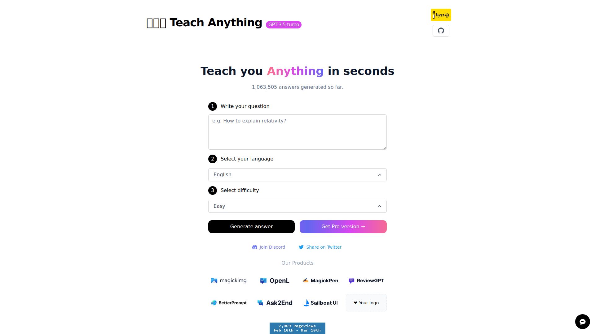 Teach Anything