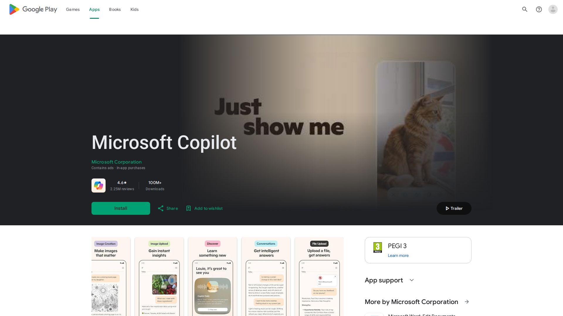 Microsoft Copilot for Android