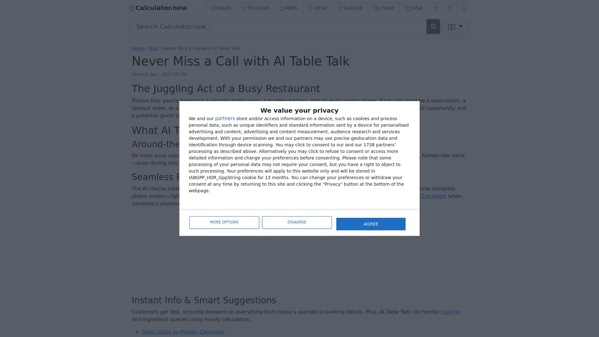 TableTalk