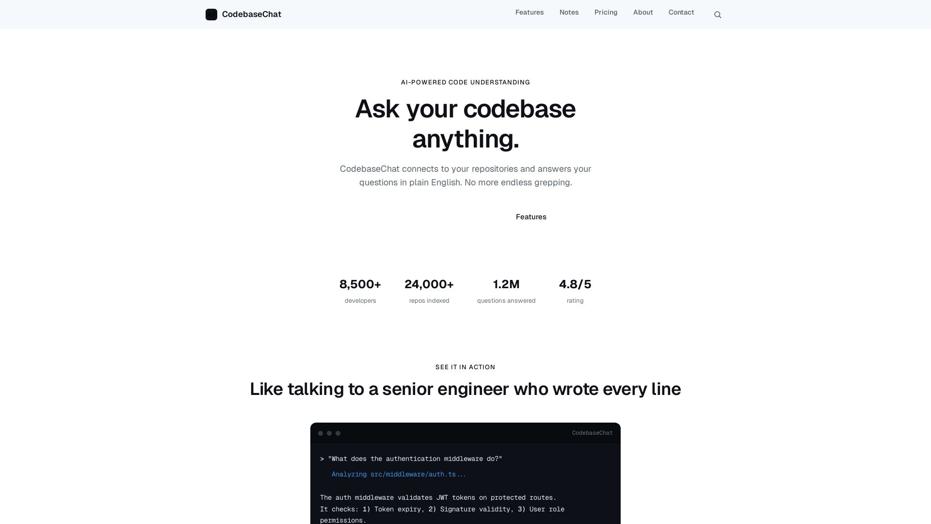 CodebaseChat
