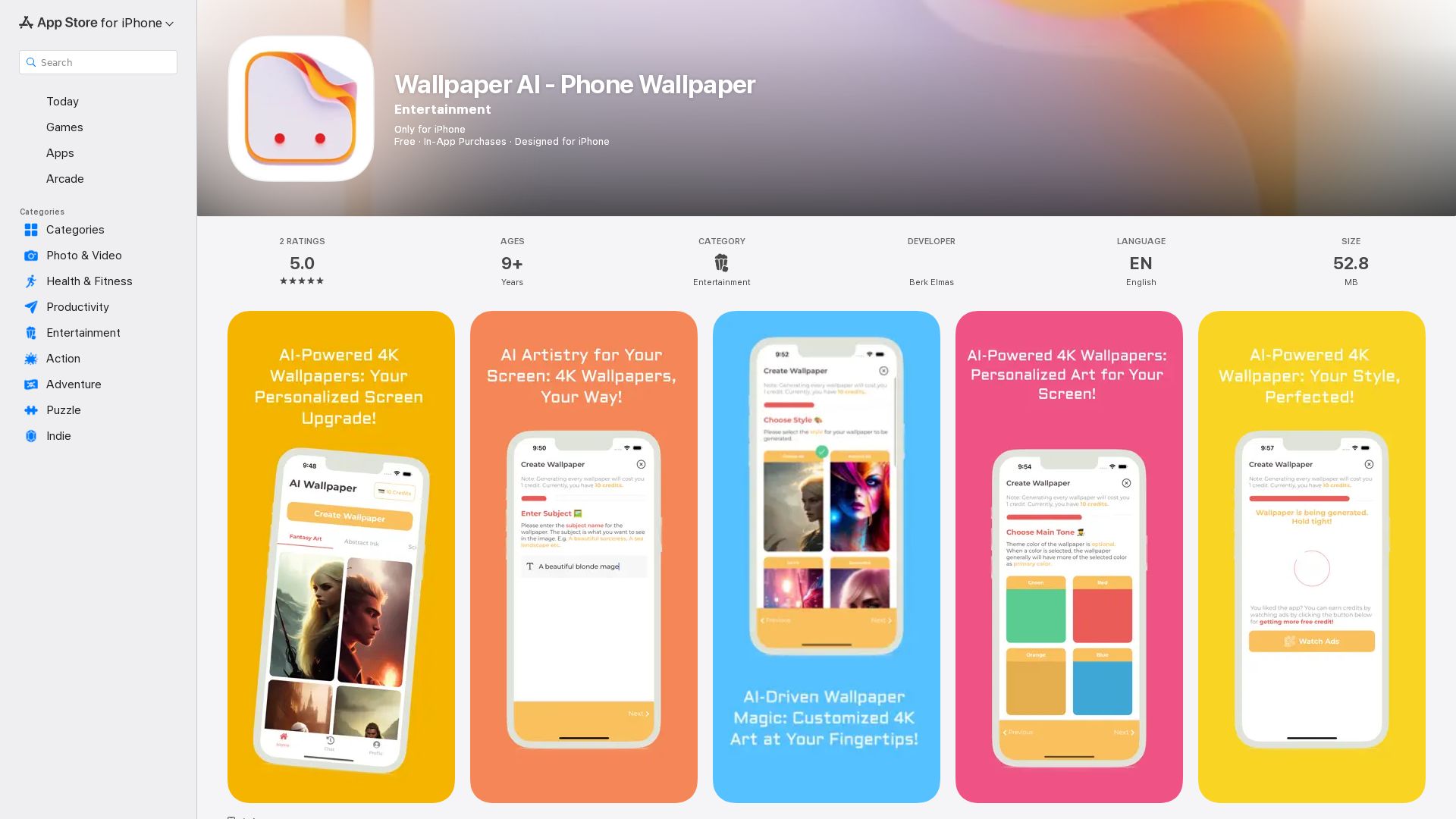 Wallpaper AI - AI Generated Wallpapers