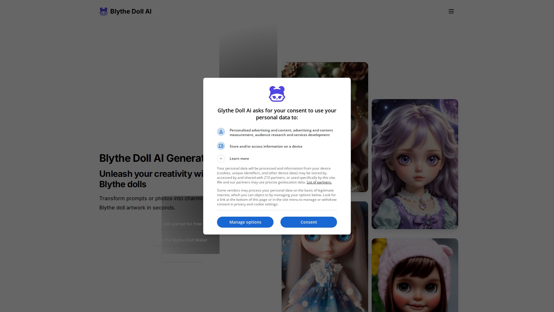 Blythe Doll AI Generator