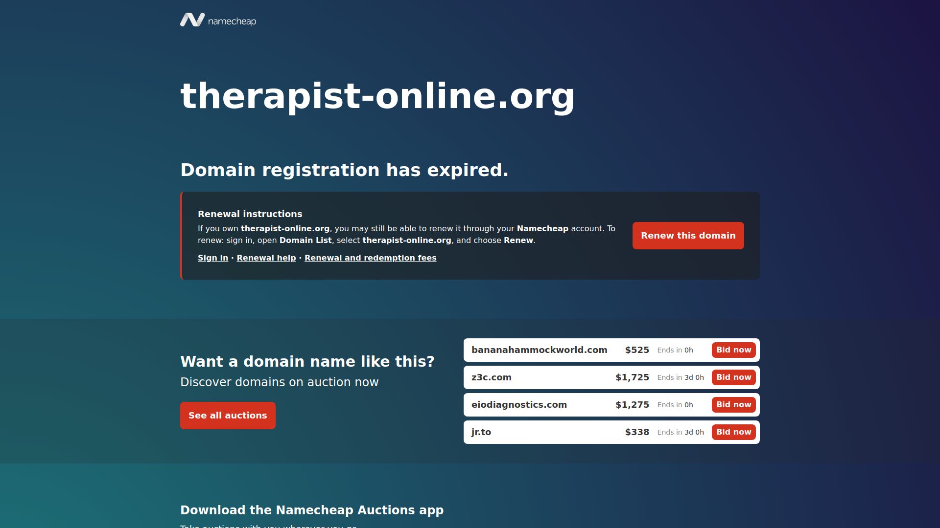 Therapist Online