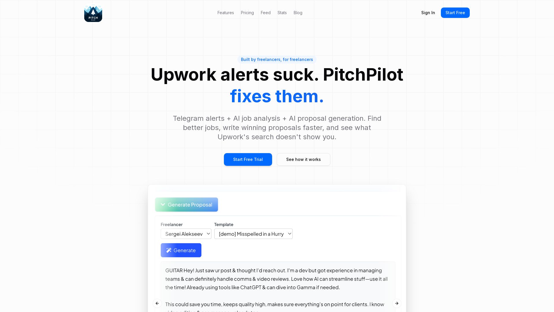 Pitch Pilot