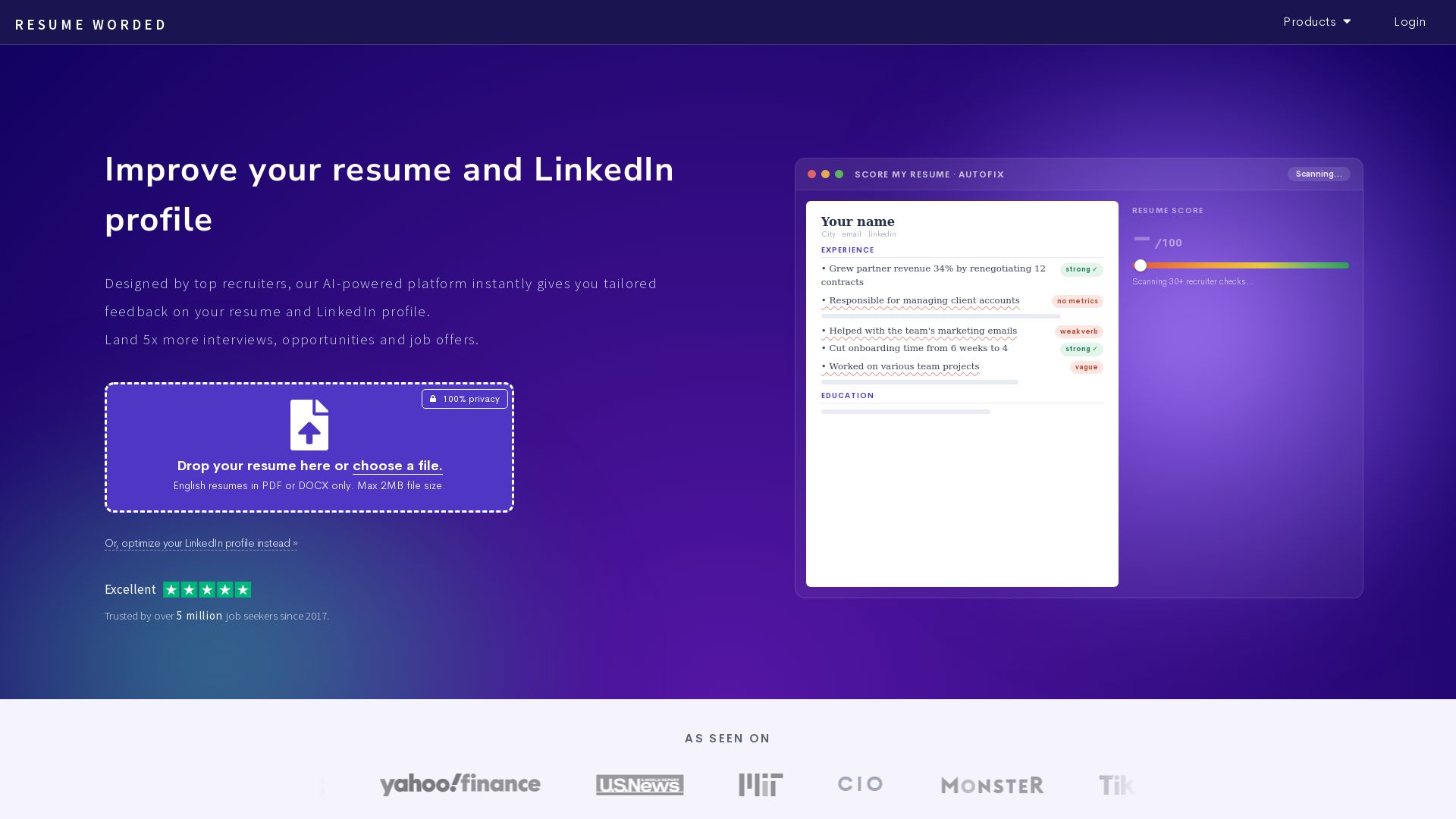 Resume Worded