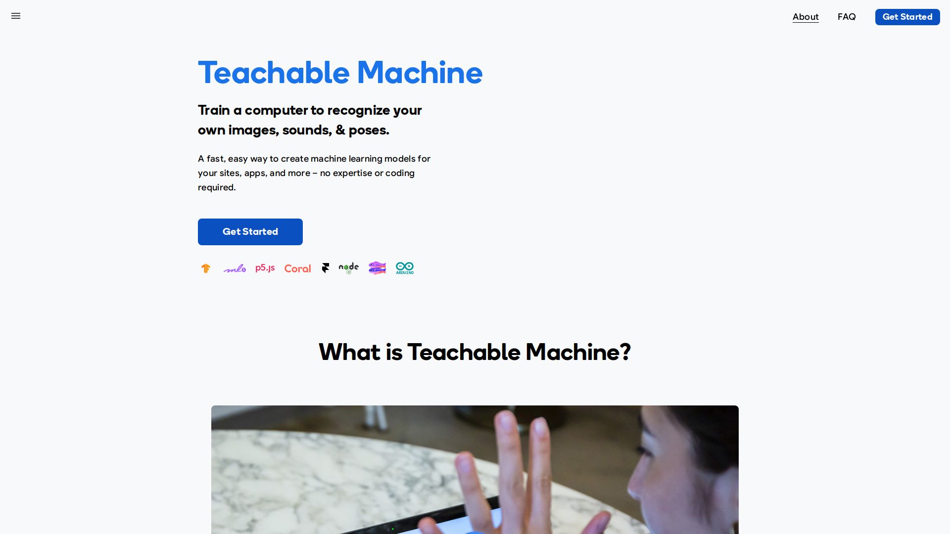 Teachable Machine