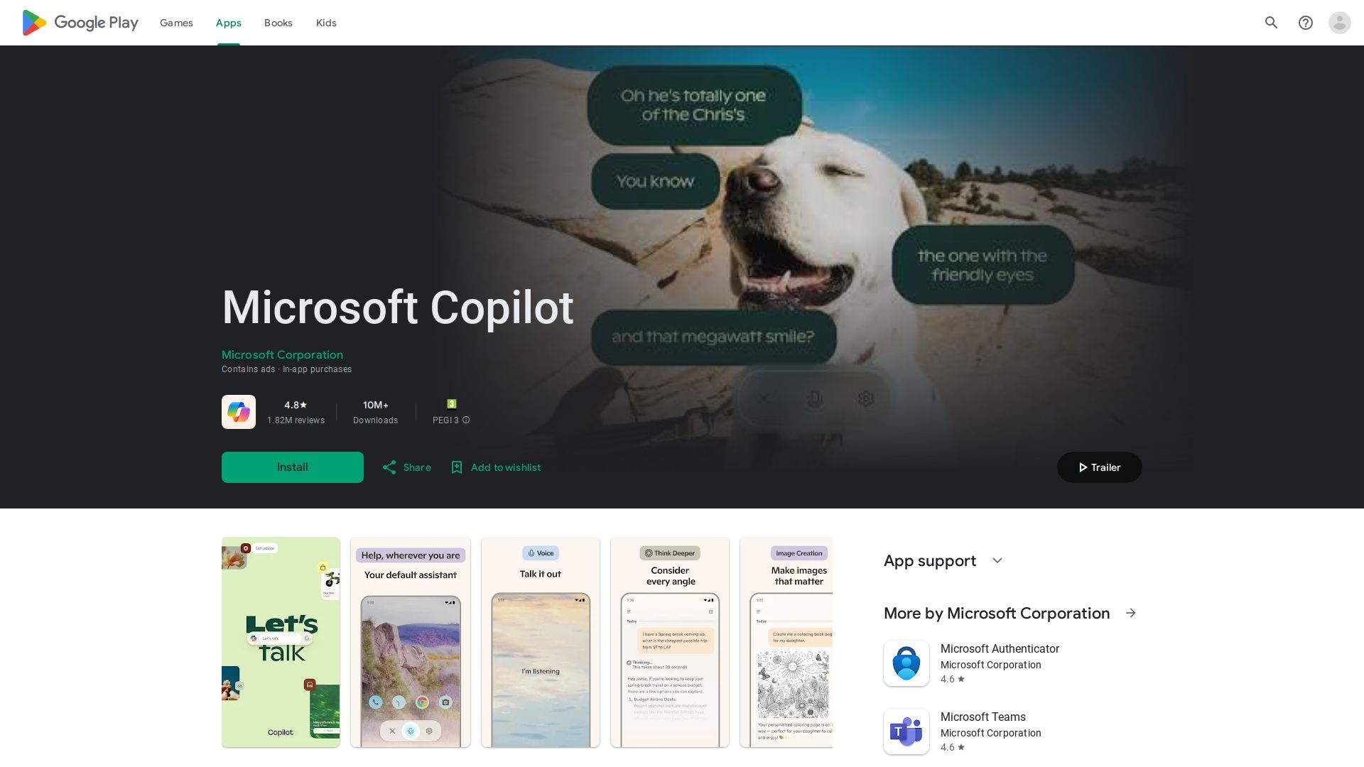 Microsoft Copilot for Android