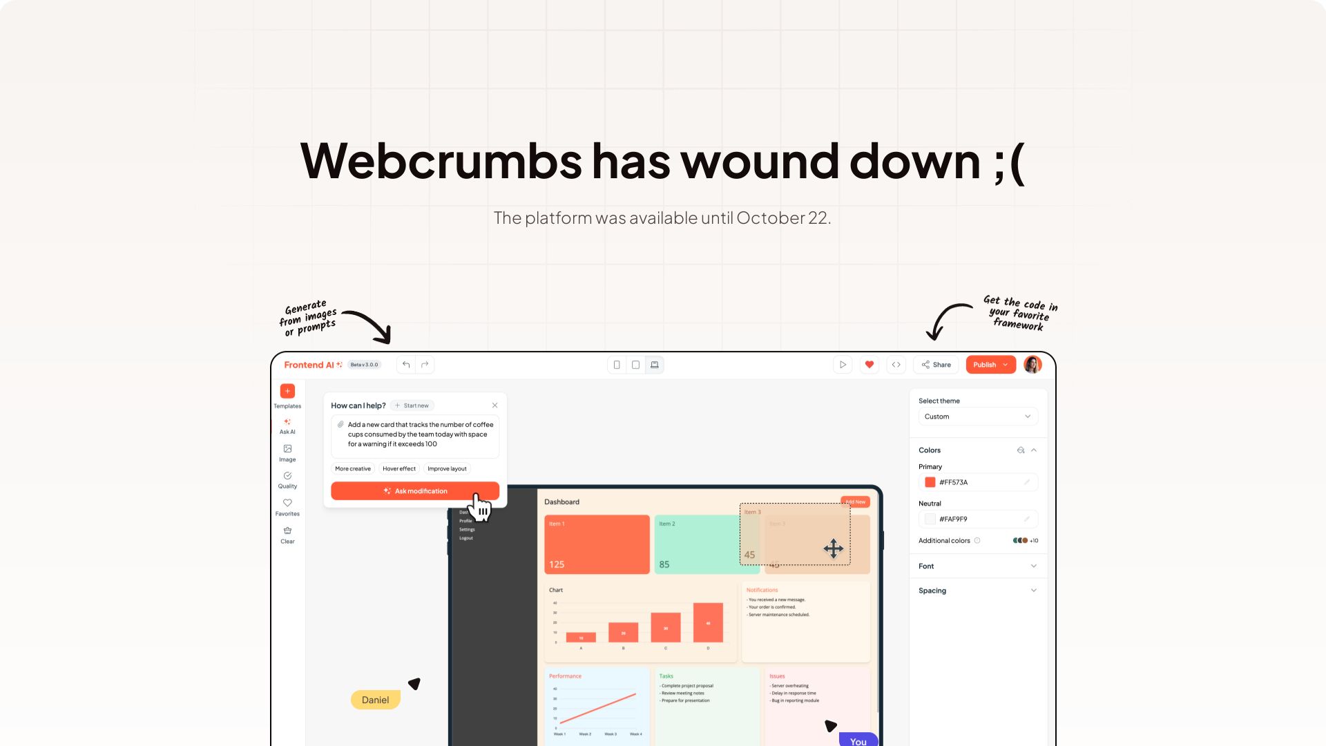 Webcrumbs