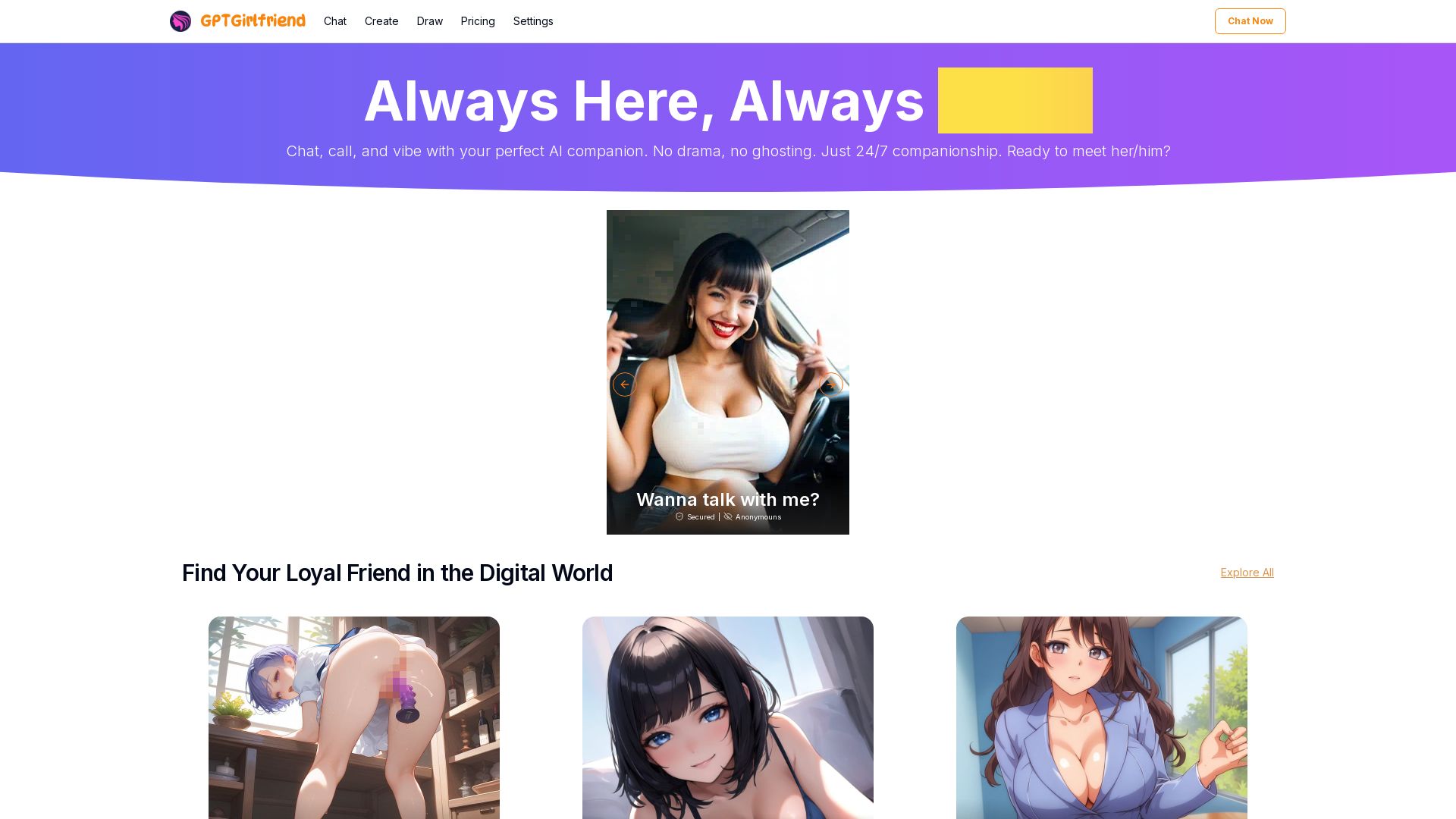 NSFW AI Girlfriend