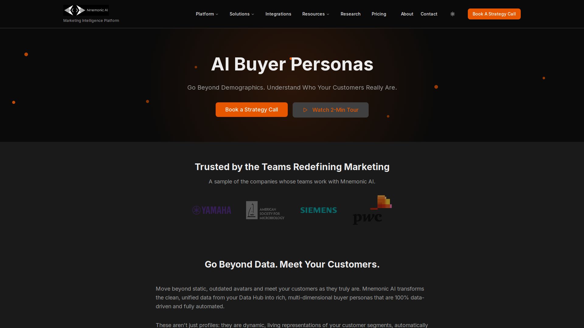 Buyer Persona by Mnemonic