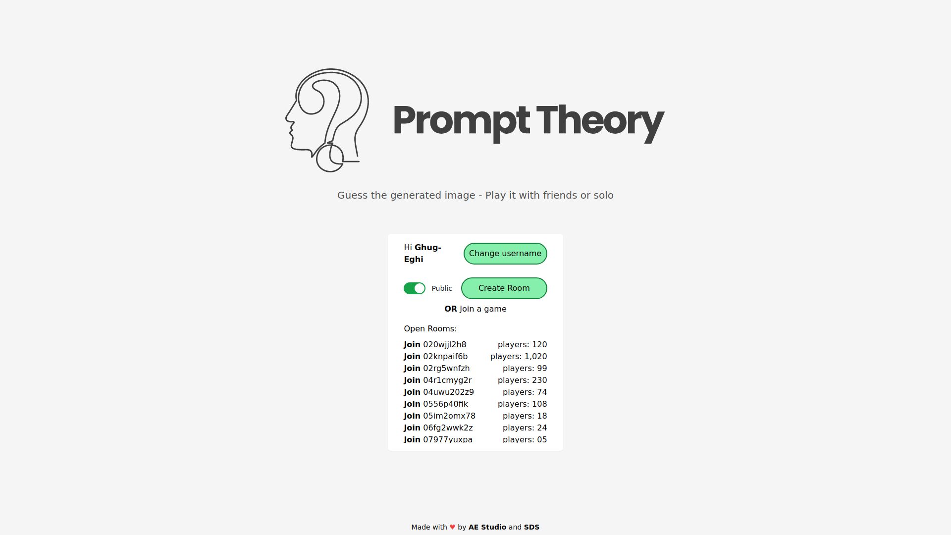 Prompt Theory by AE Studio