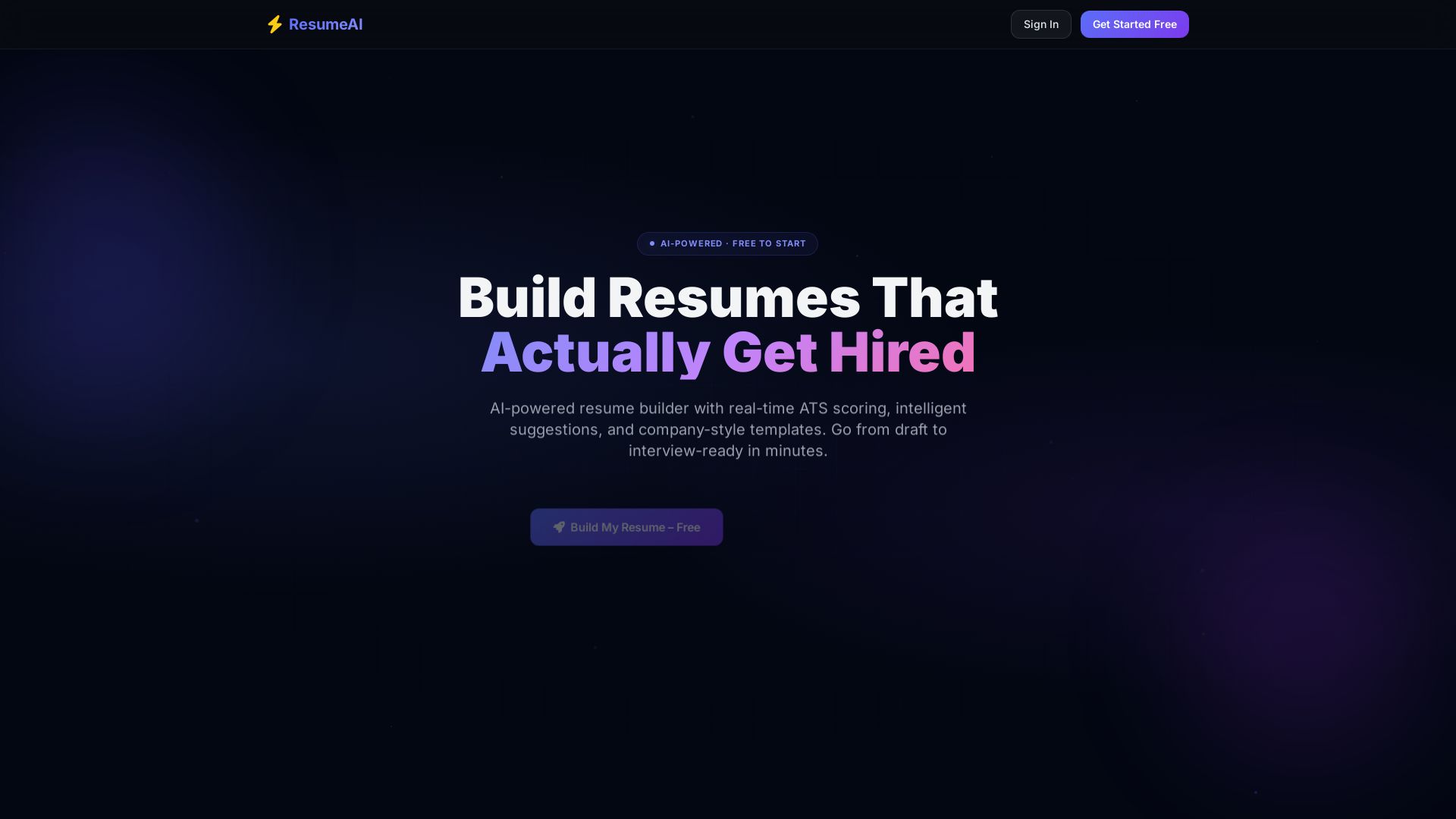 Smart CV Generator
