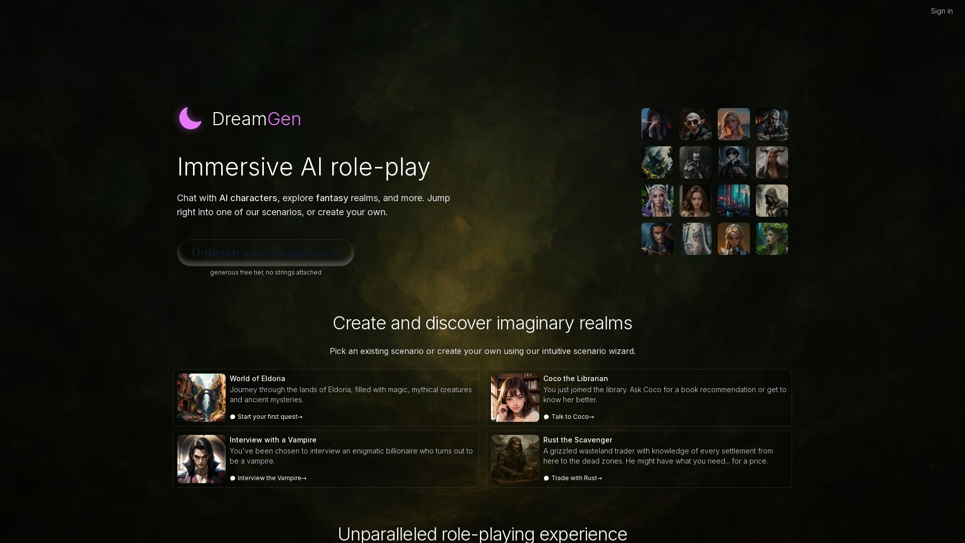 DreamGen AI: