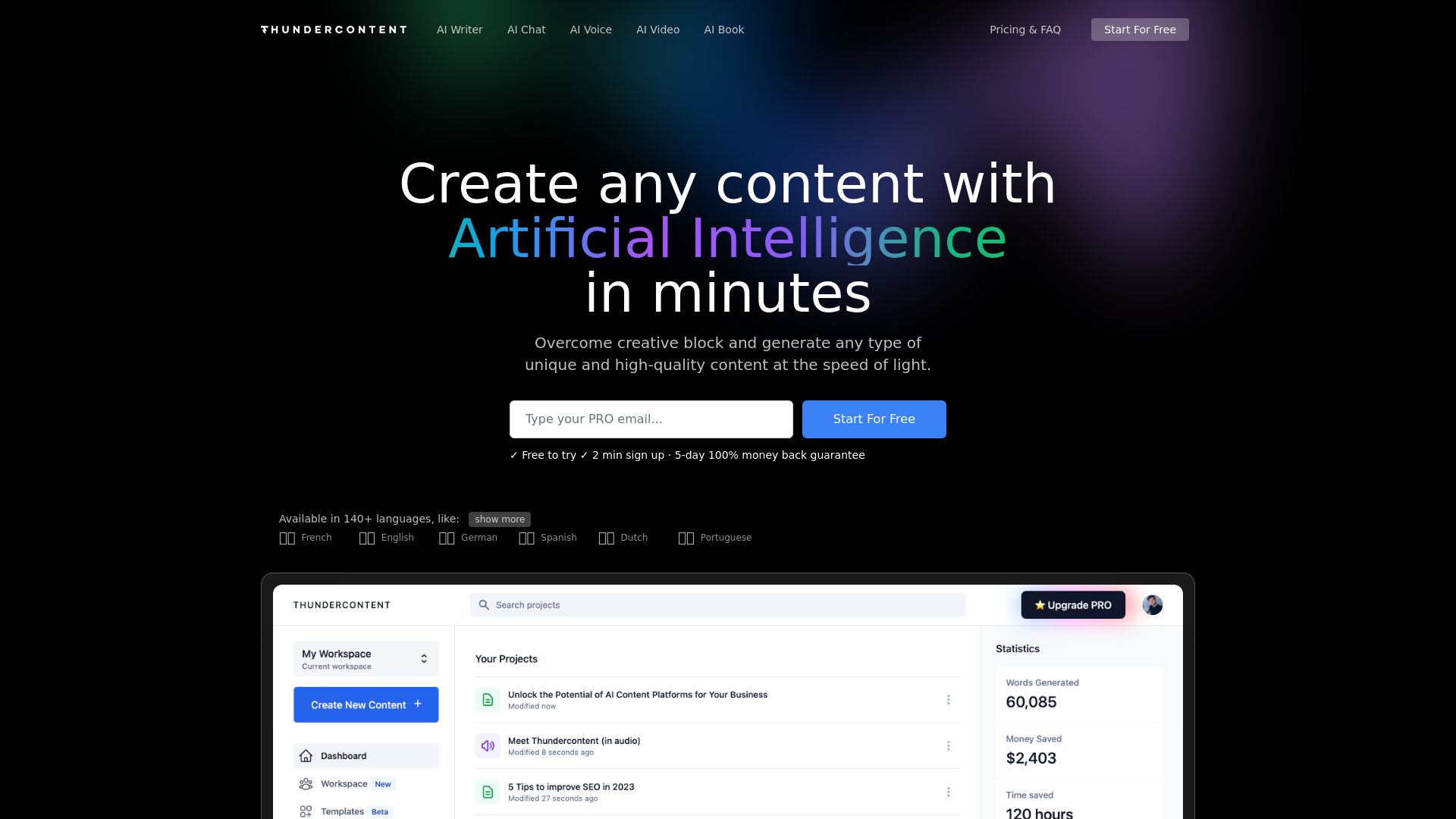 Thundercontent