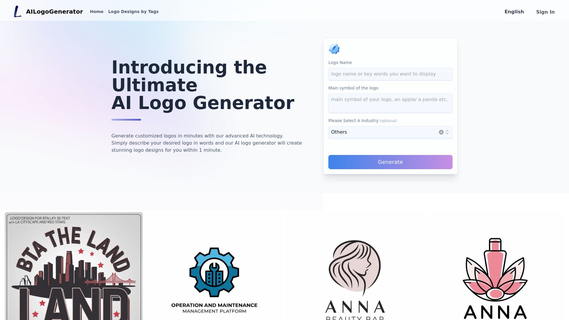 AI Logo Generator
