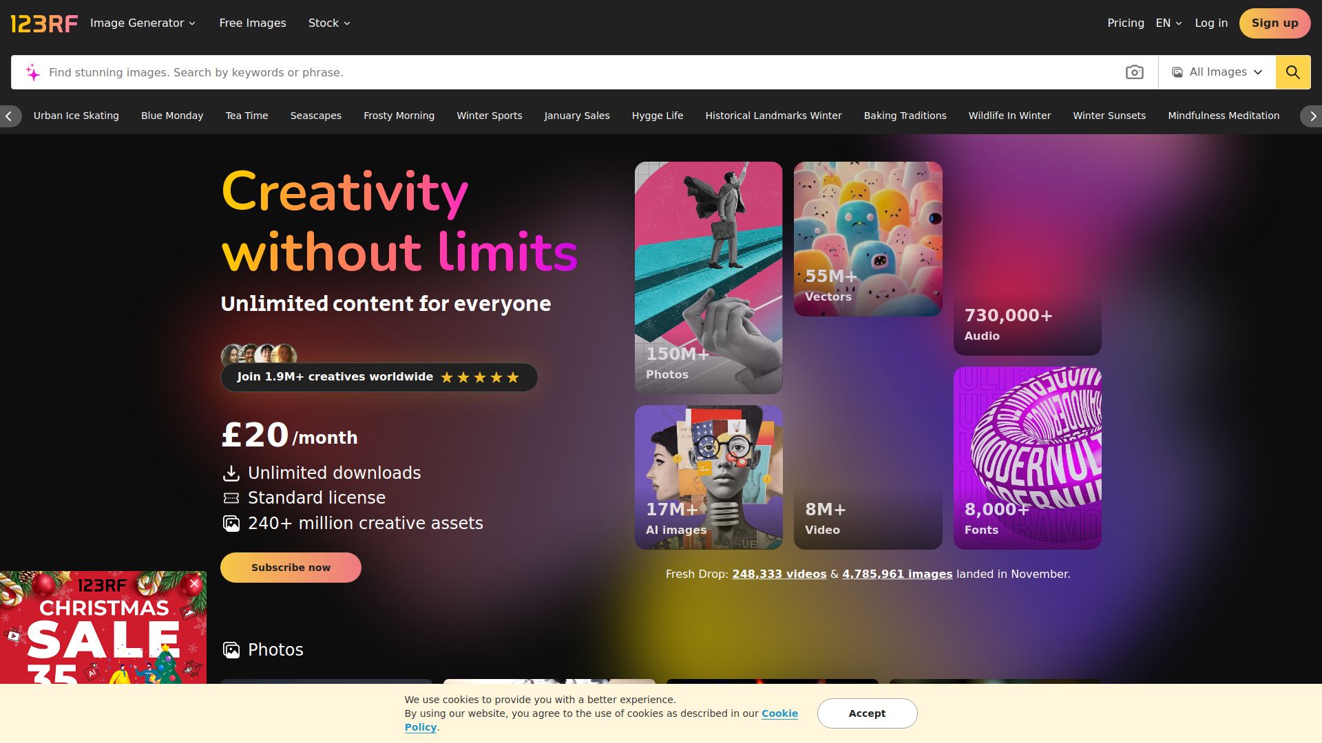 123RF AI Search Engine