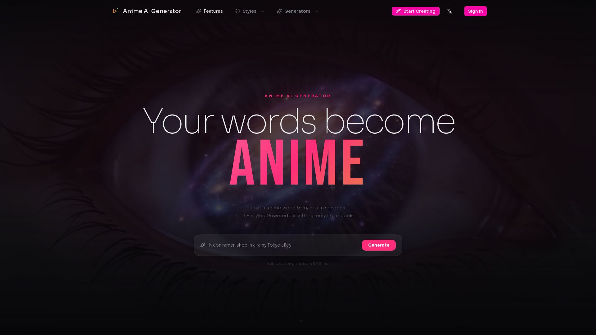 Anime AI Generator