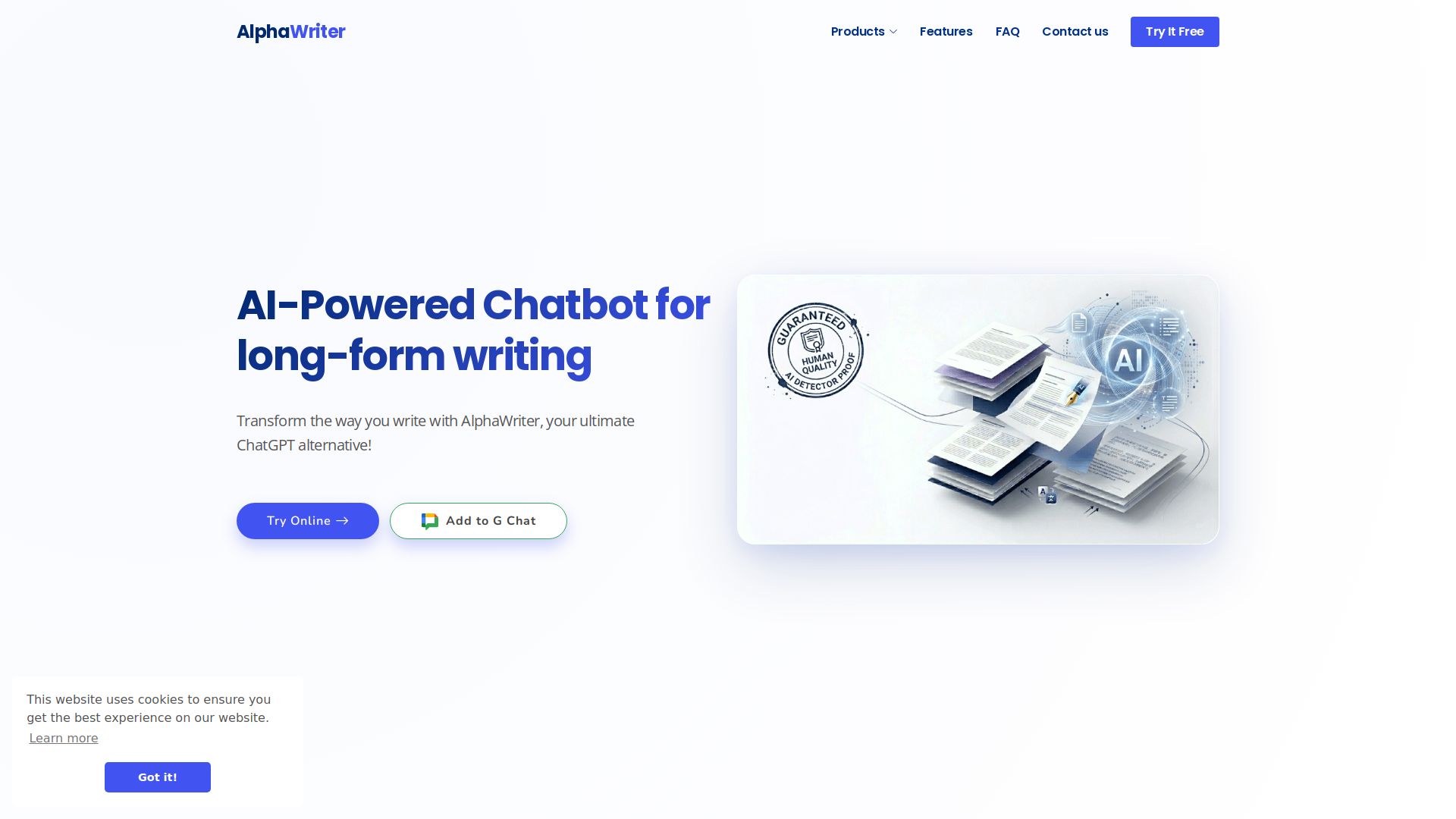 AlphaWriter