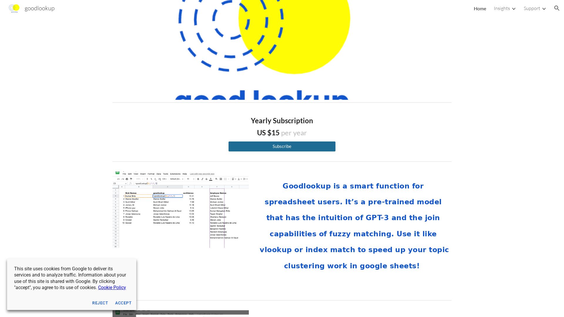 Goodlookup