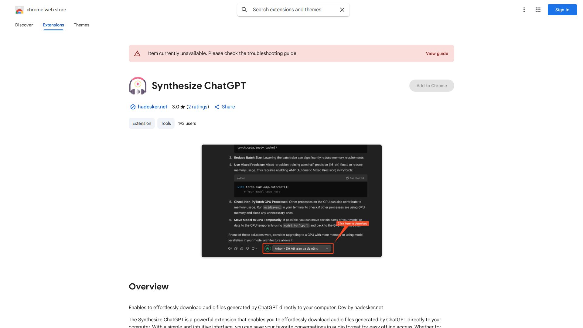 Synthesize ChatGPT