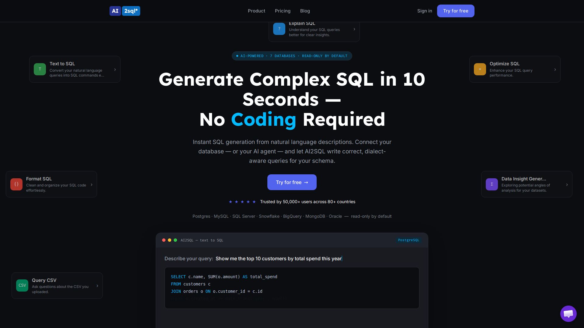 Ai2sql