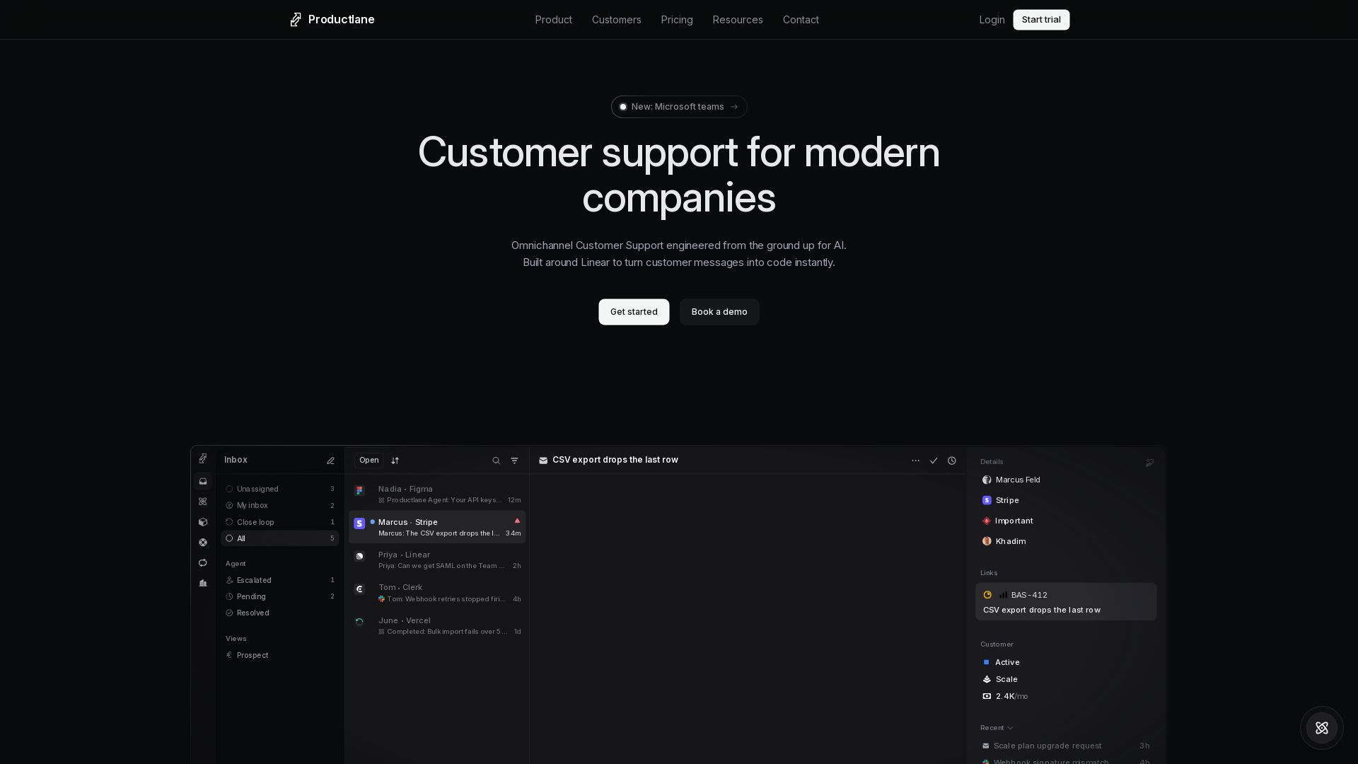 Productlane