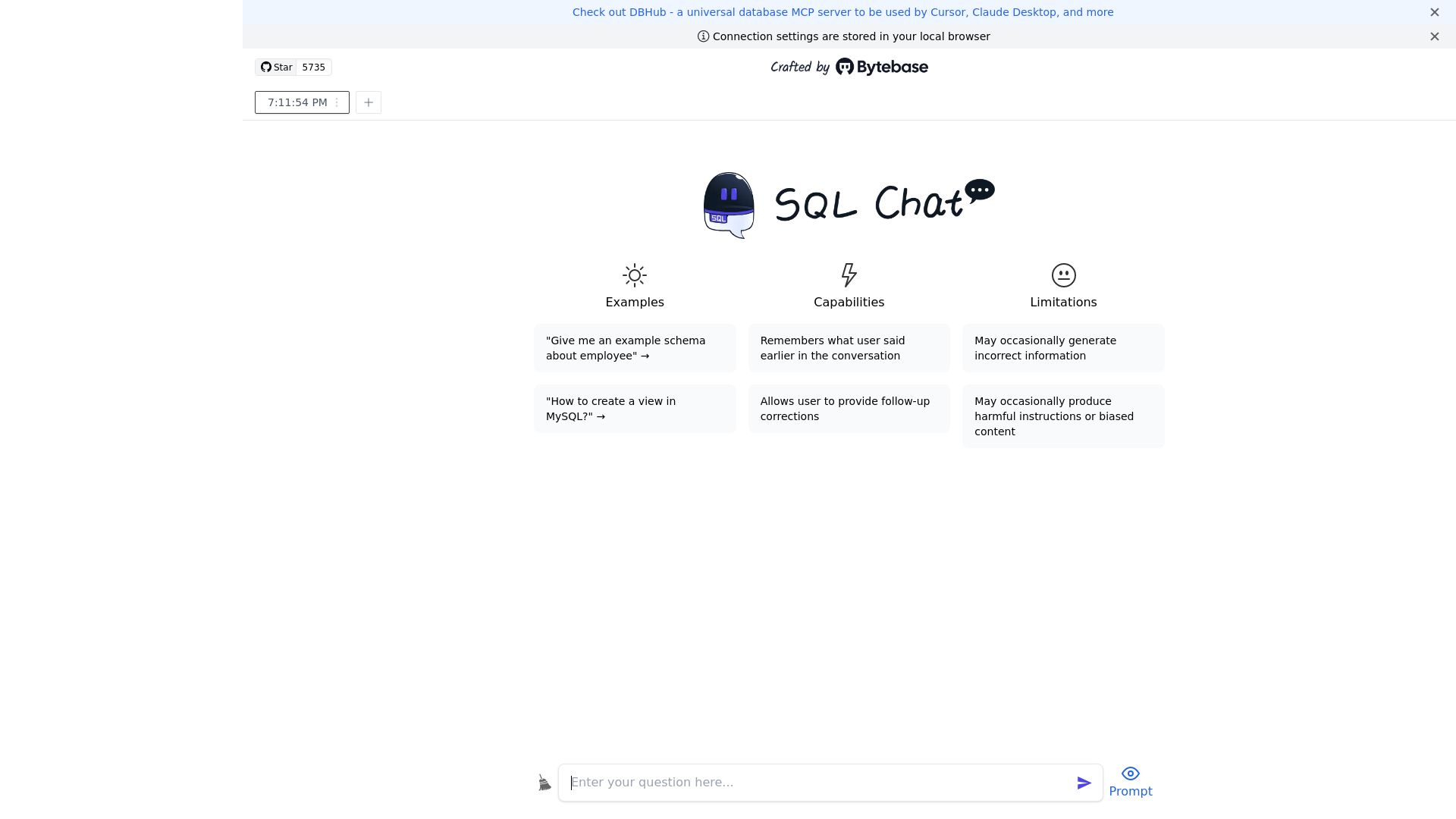 SQL Chat