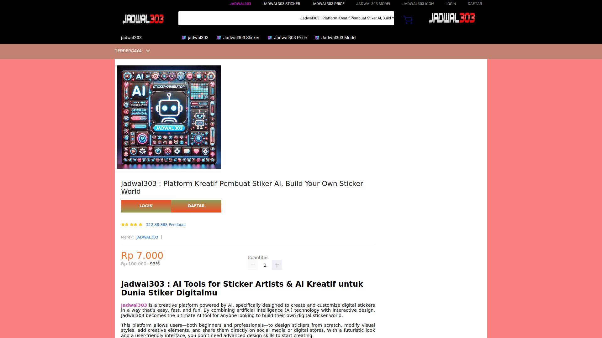 AI Sticker Generator