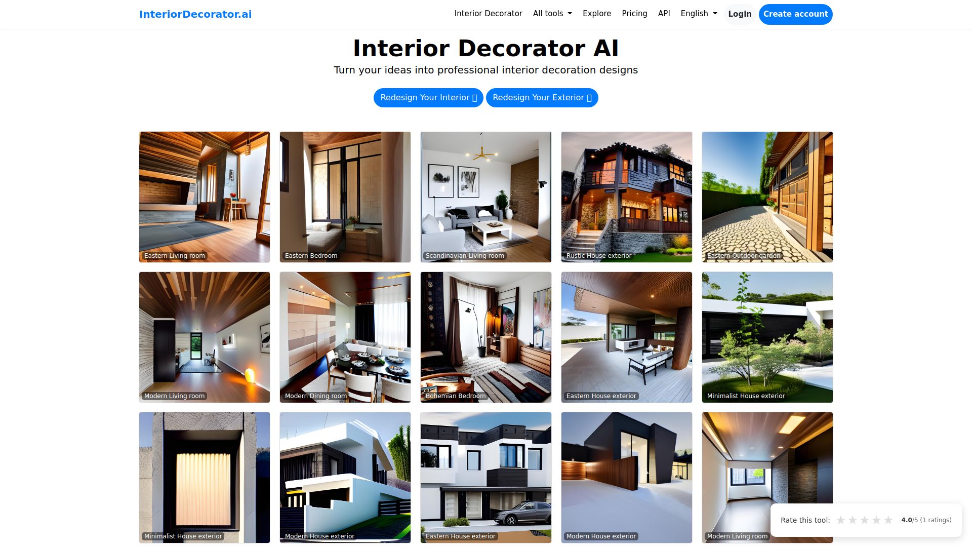 Interior Decorator AI