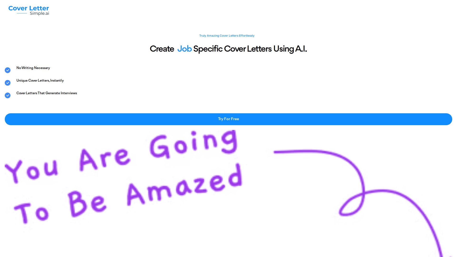 CoverLetterSimple.ai