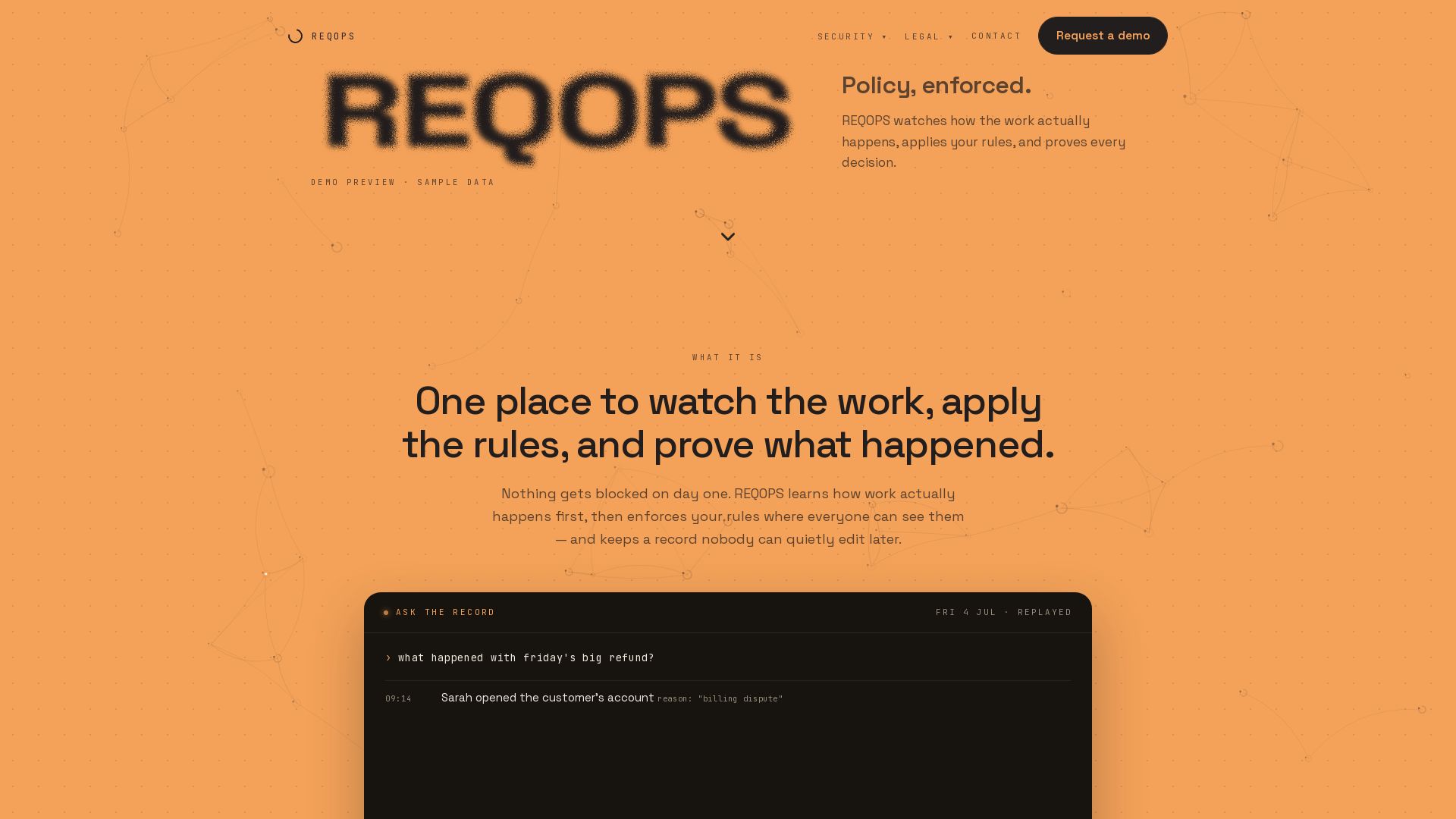 Reqops