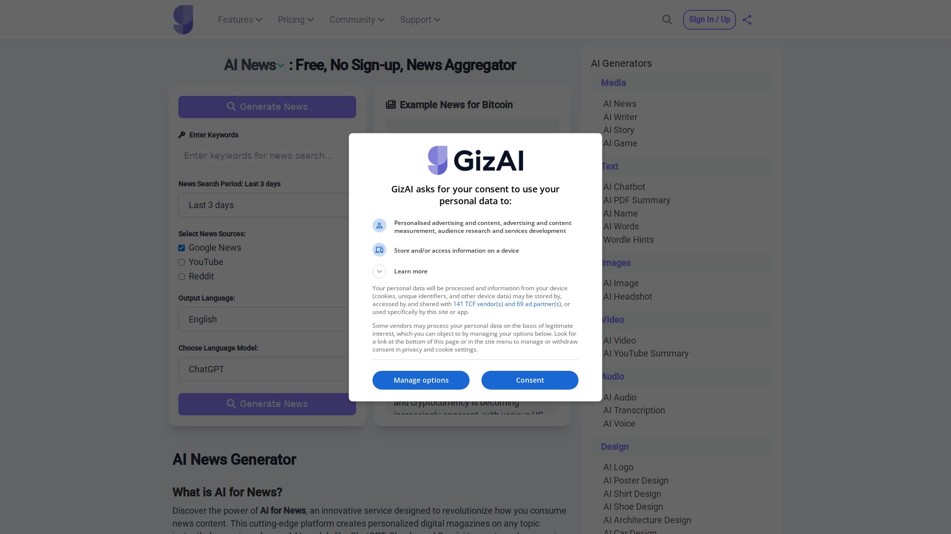 AI for News