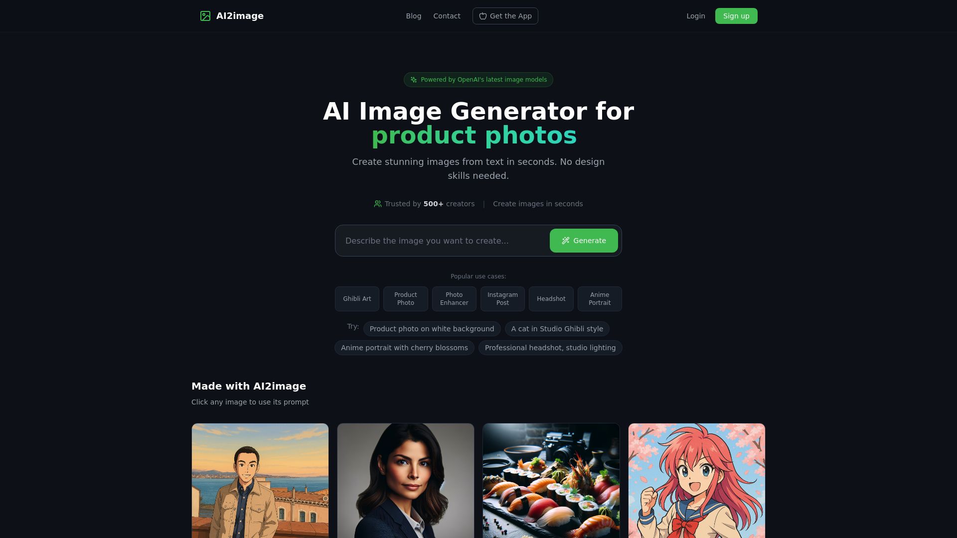 AI2image