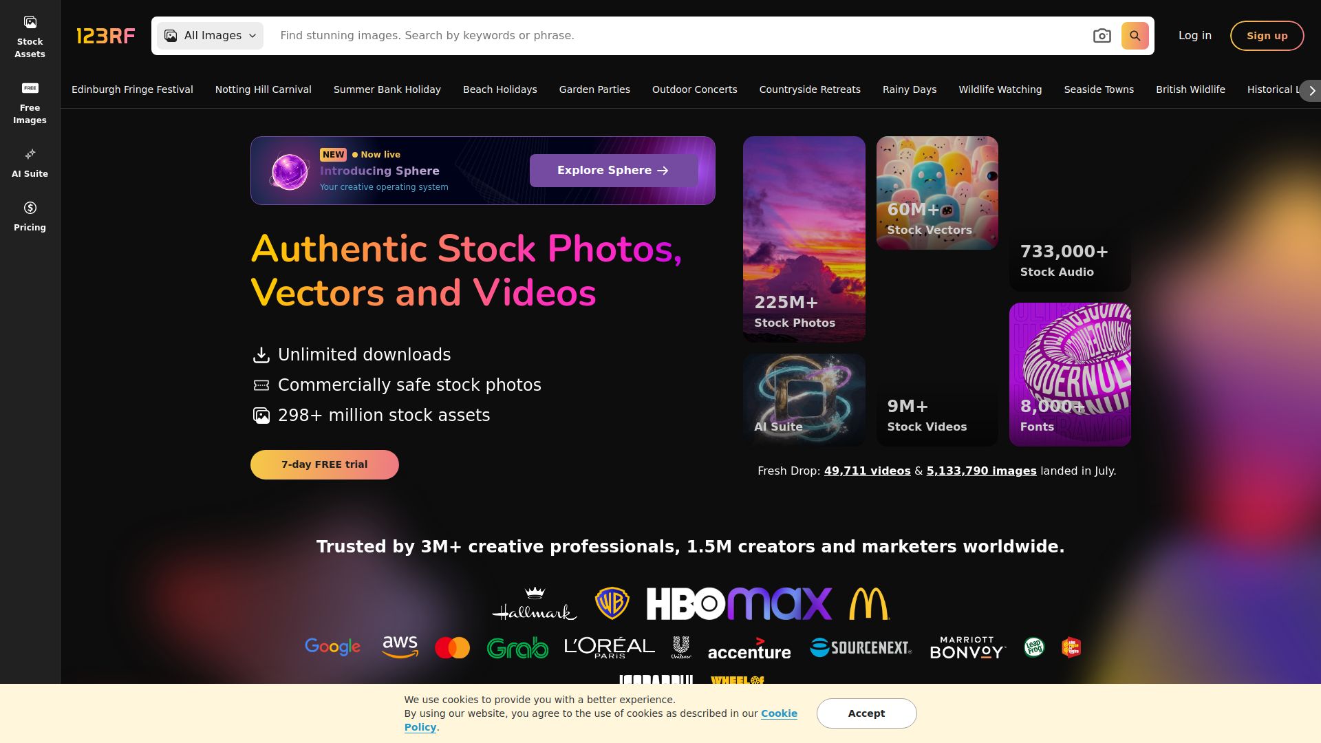 123RF AI Search Engine