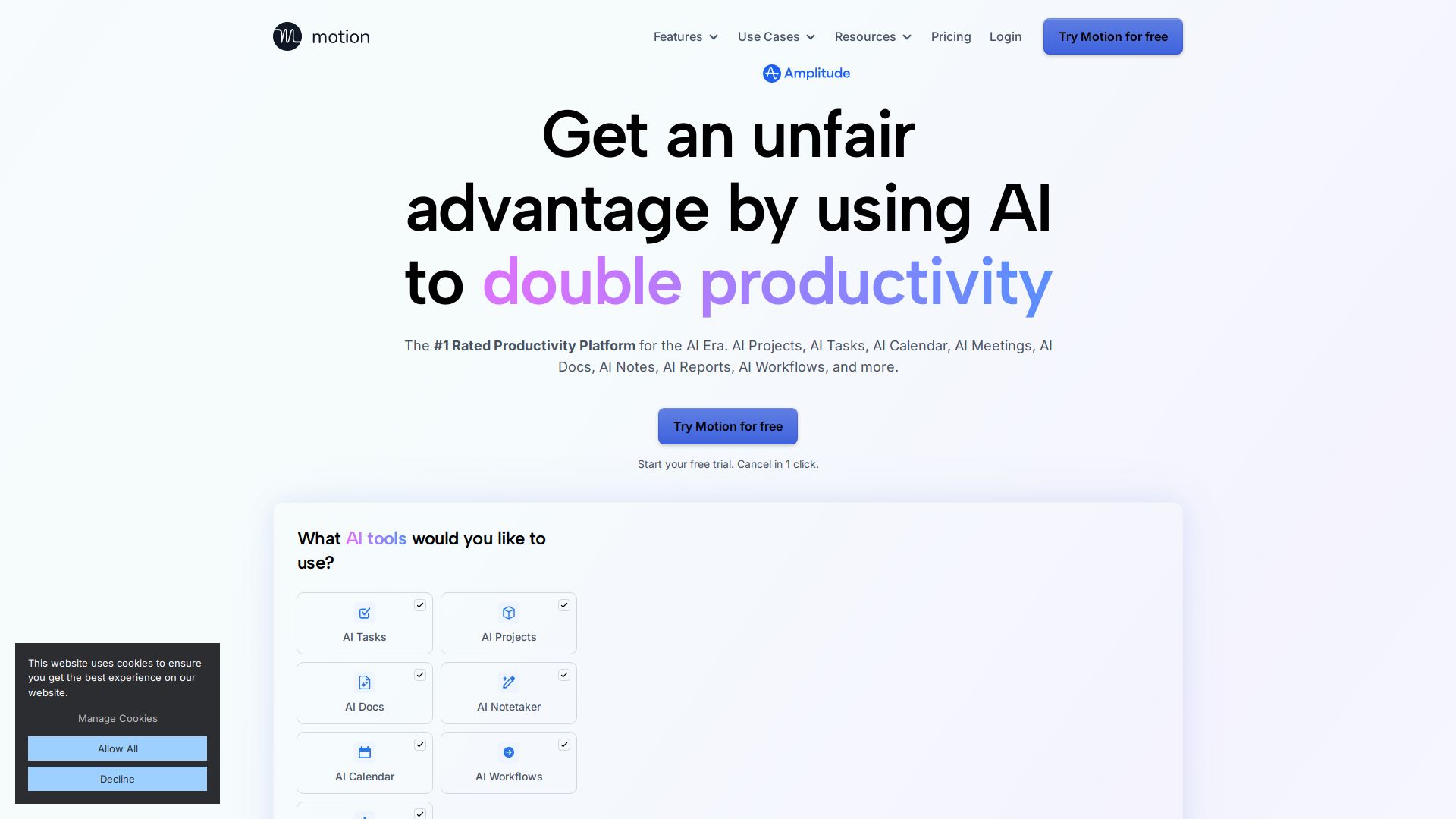 Usemotion
