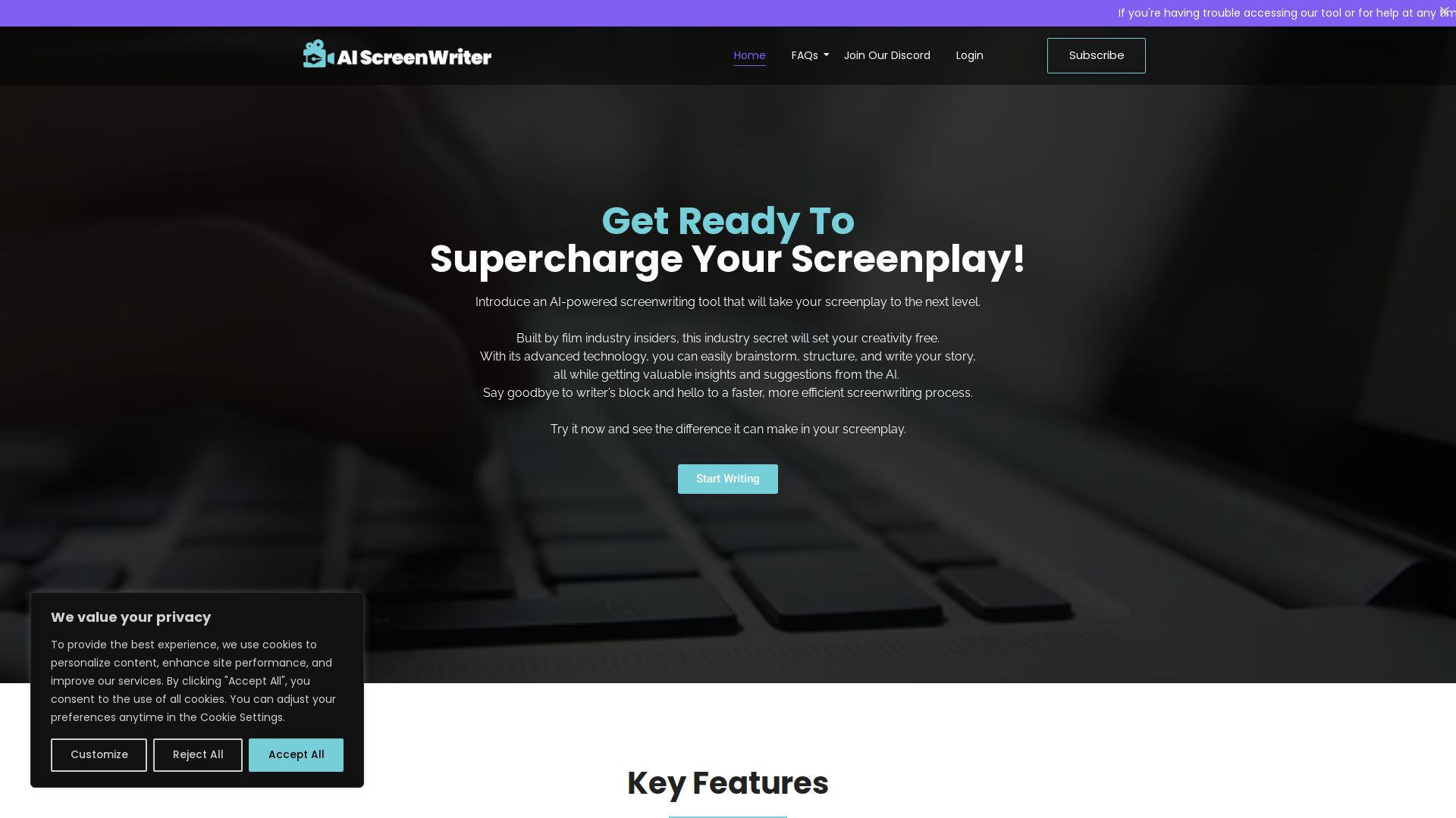 AI Screenwriter
