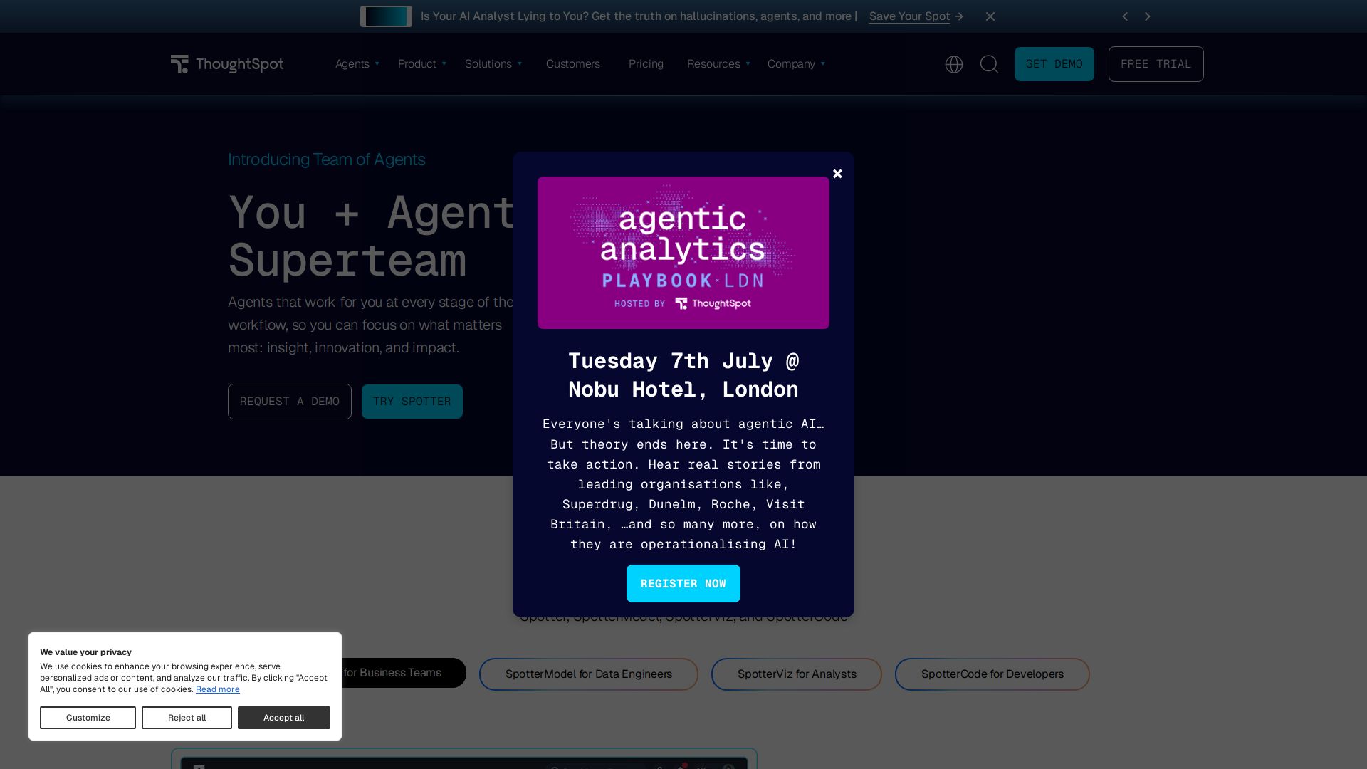 ThoughtSpot Sage