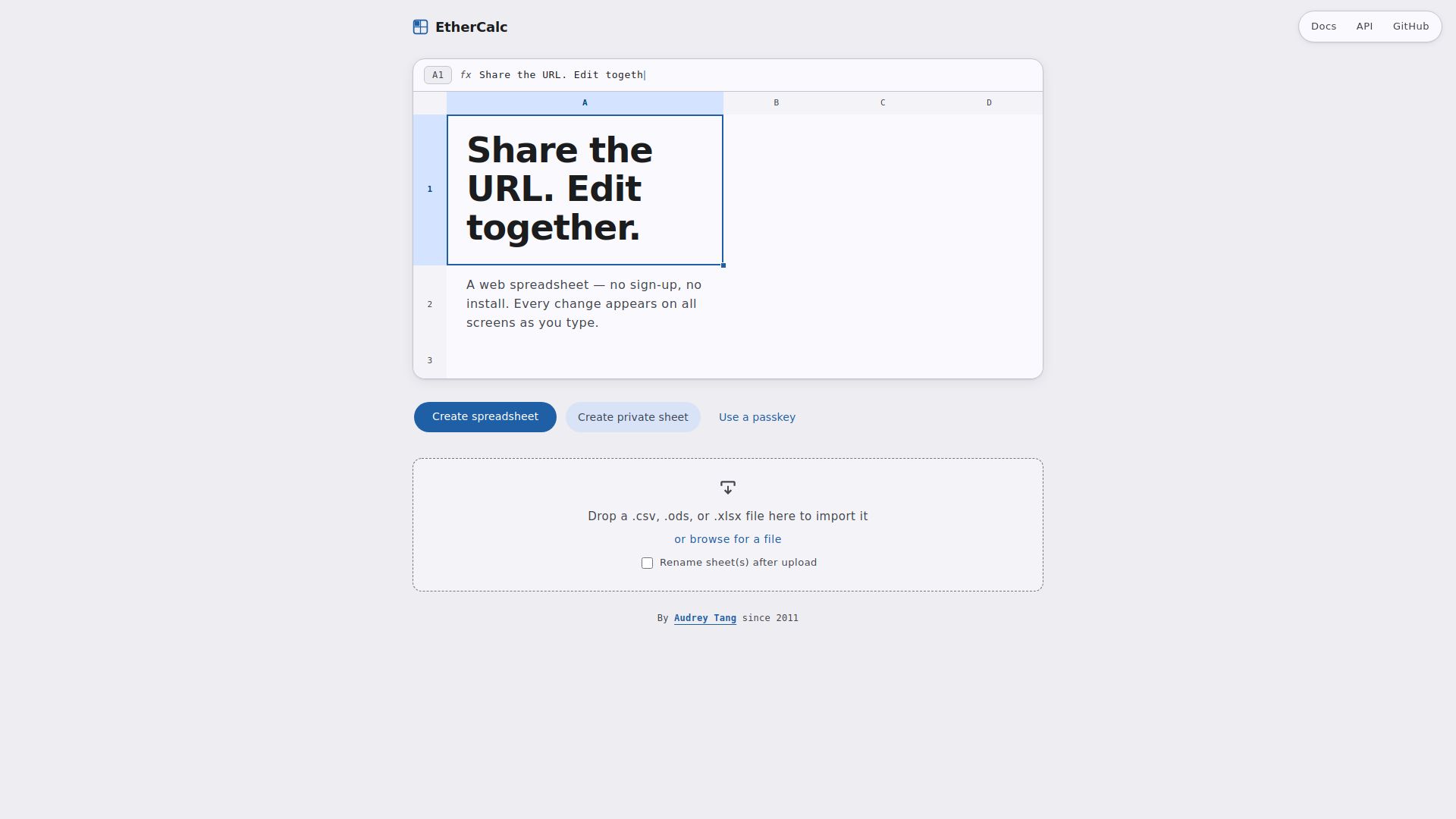 ETHERCALC