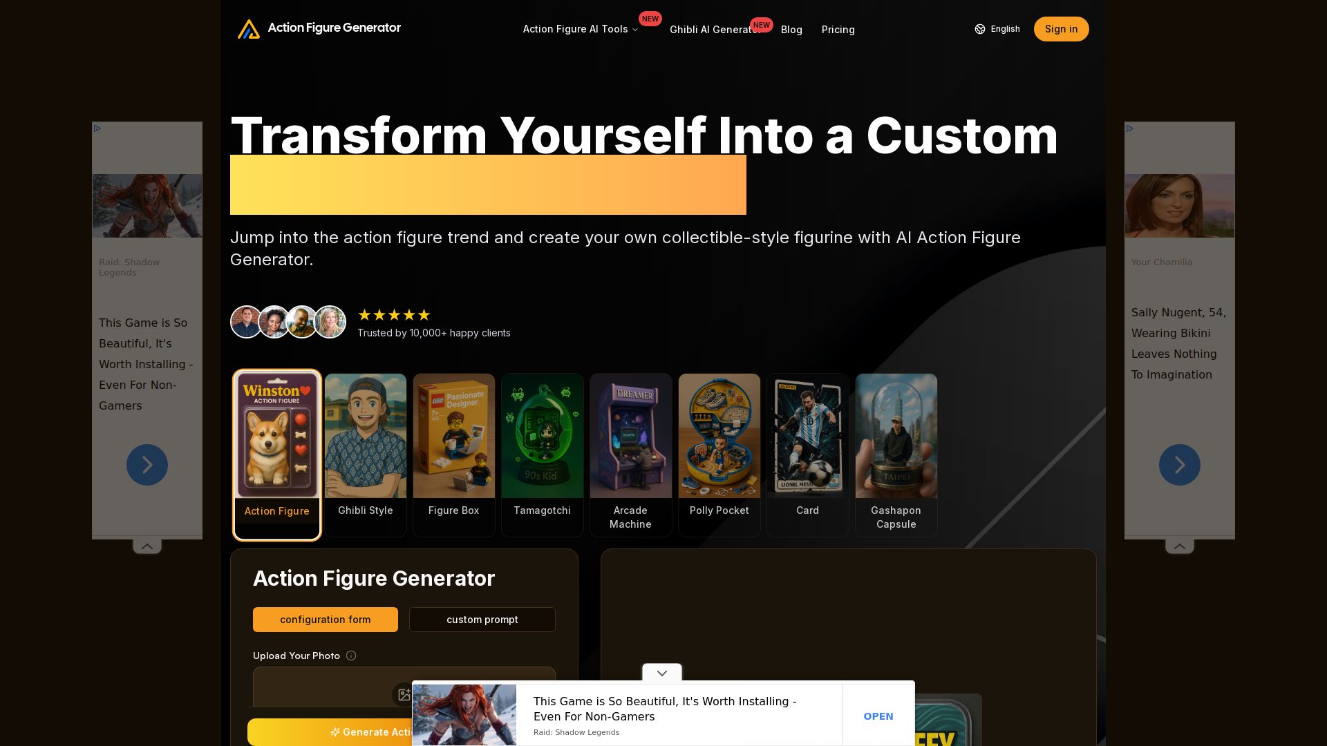 Action Figure Generator