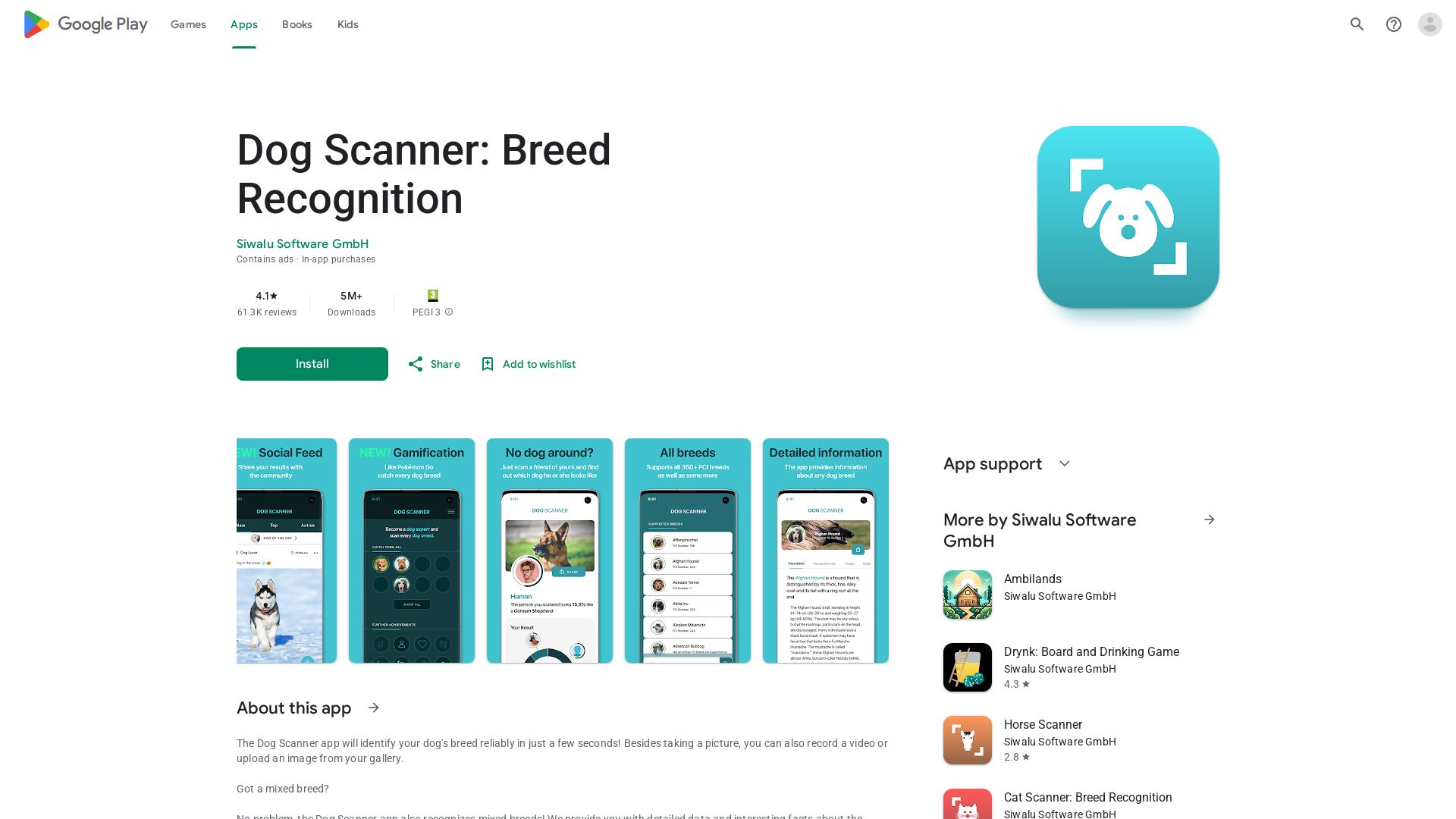 Dog Scanner